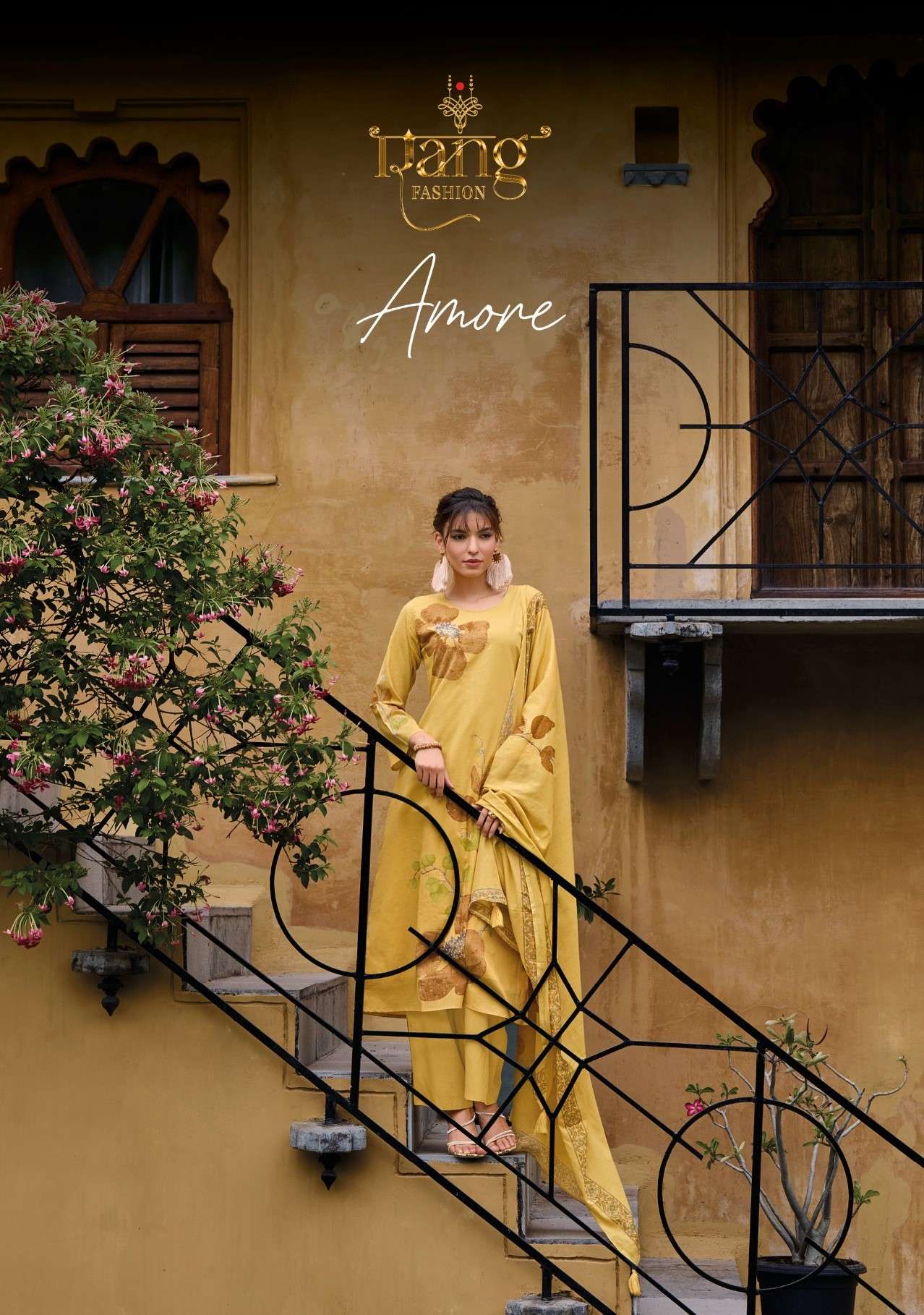 Rang Fashion Amore Fancy Cotton Salwar Kameez Catalog Wholesaler