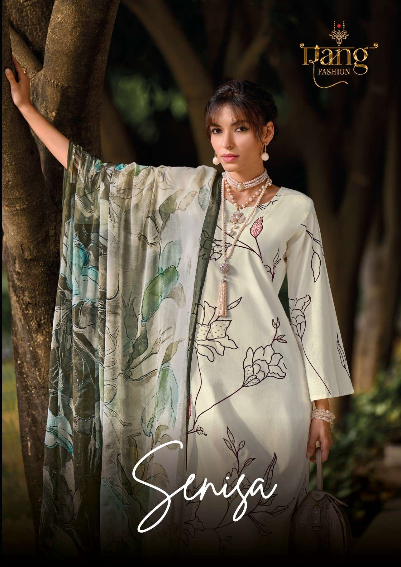Rang Fashion Senisa fancy Cotton Suit Catalog Wholesaler