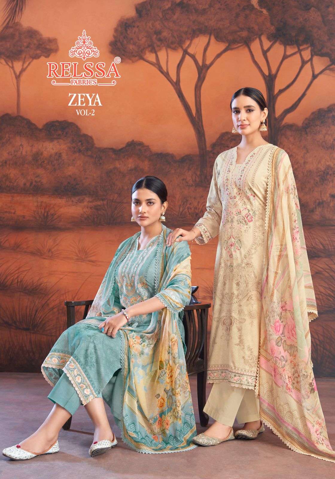 Relssa Zeya Vol 2 Exclusive Cotton Ladies Suit Collection