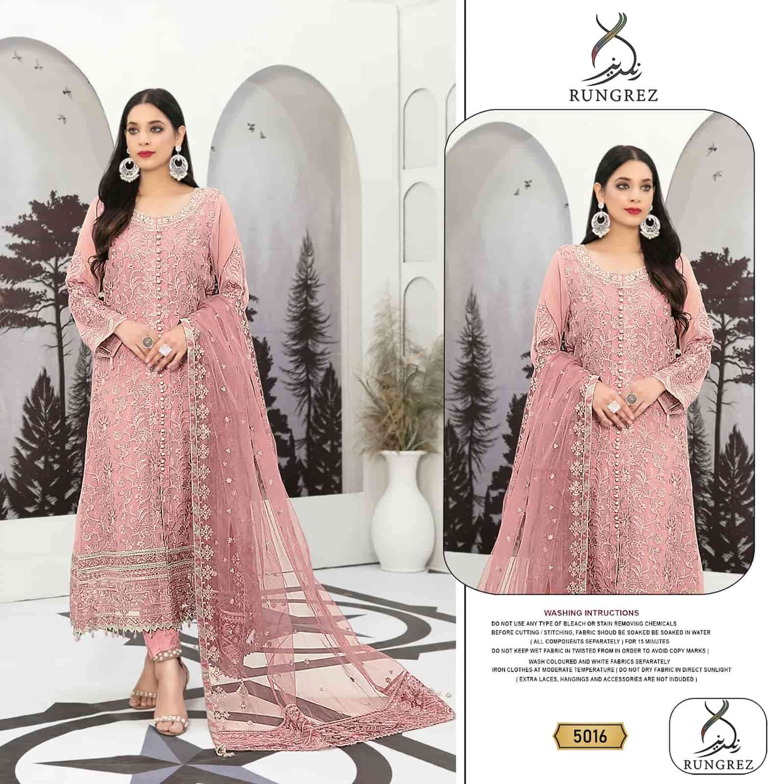Rungrez 5016 Festive Wear Style Designer Pakistani Salwar Suit Wholesalers 