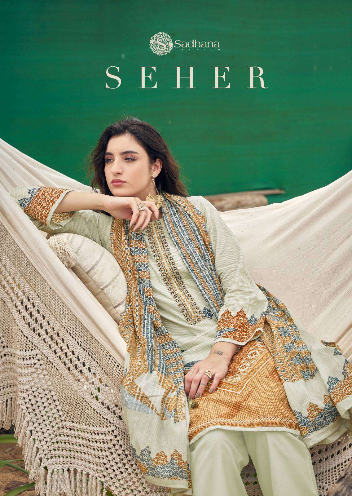 Sadhana Seher Exclusive Cotton Salwar Kameez Catalog Dealers