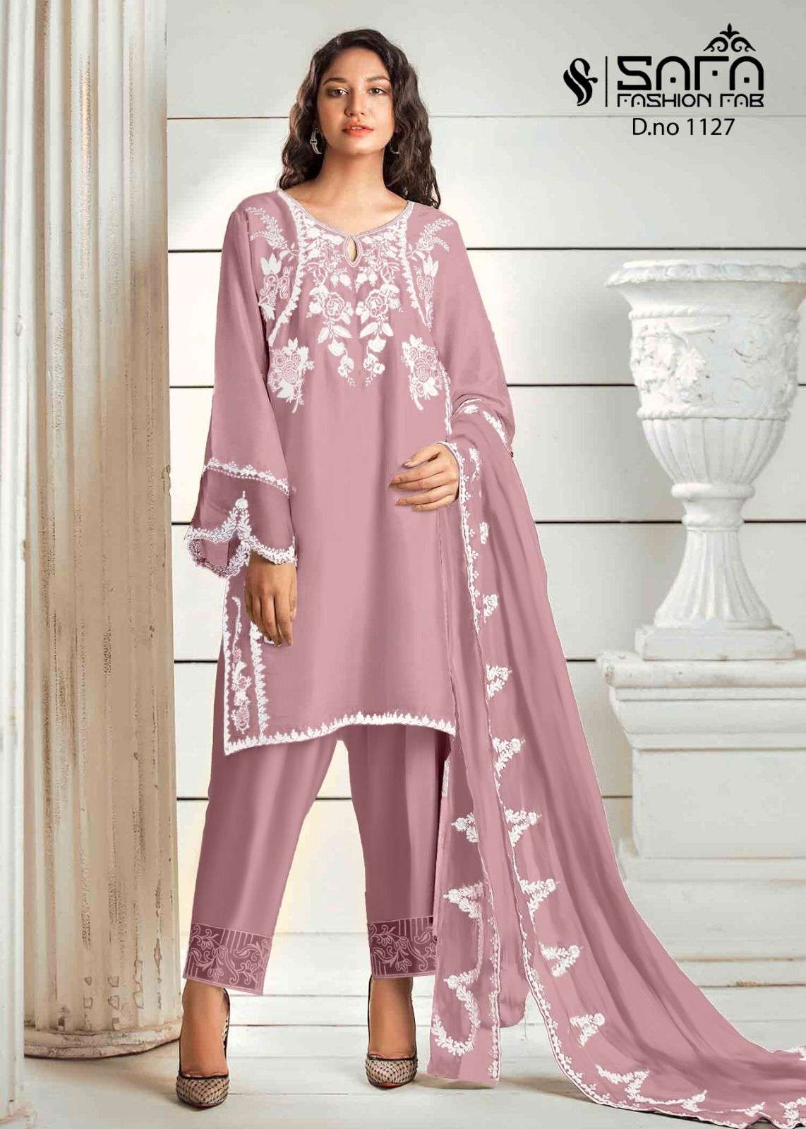 Safa Fashion Fab 1127 Formal Wear Kurta Pant Dupatta Pakistani Designs