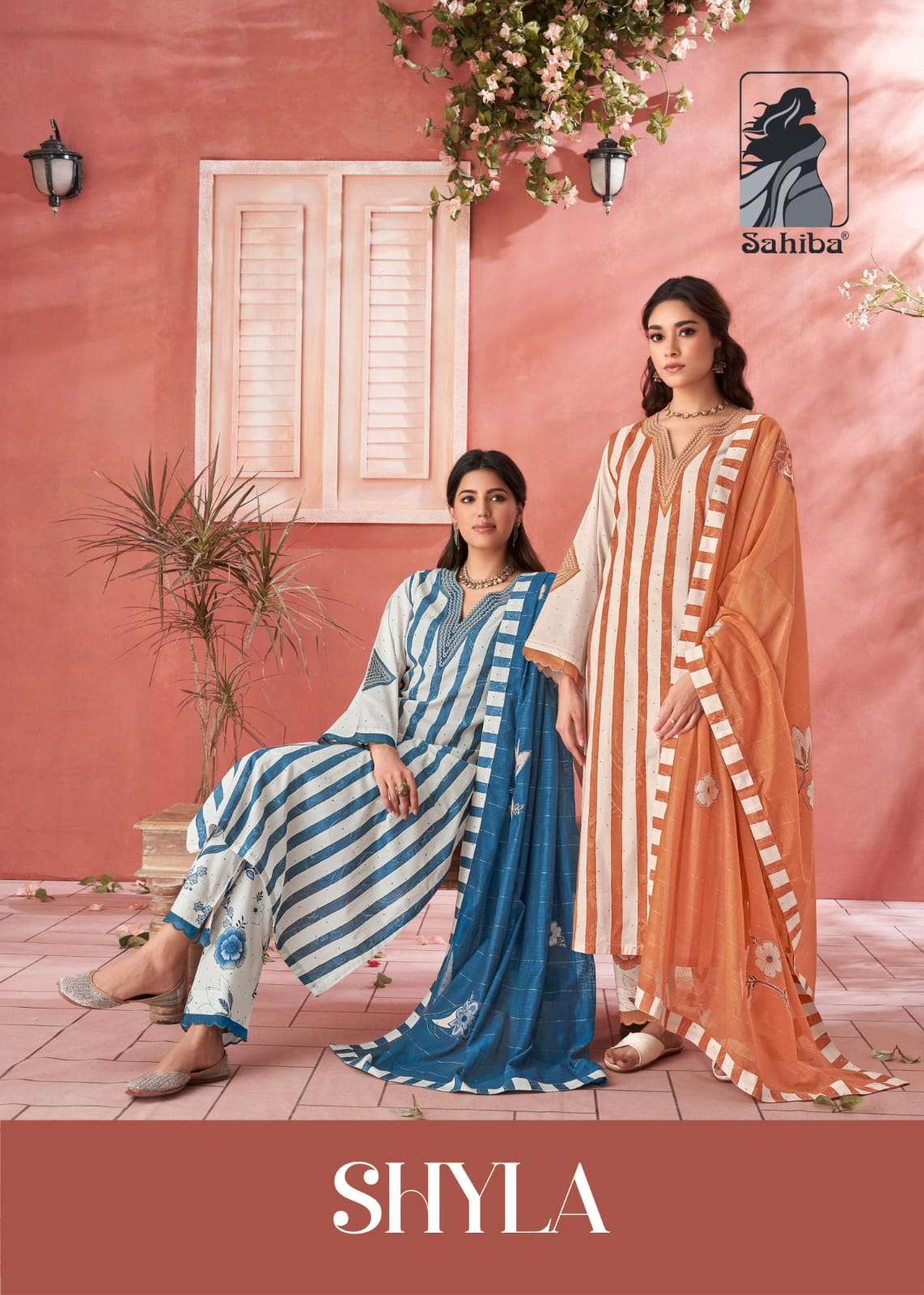 Sahiba Shyla Pure Cotton Exclusive Ladies Dress Lates Catalog