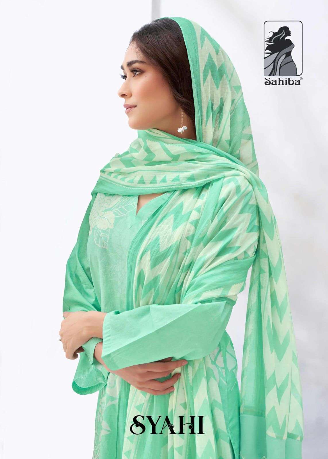 Sahiba Syahi Digital Print Pure Cotton Suit Dealers Buy Online