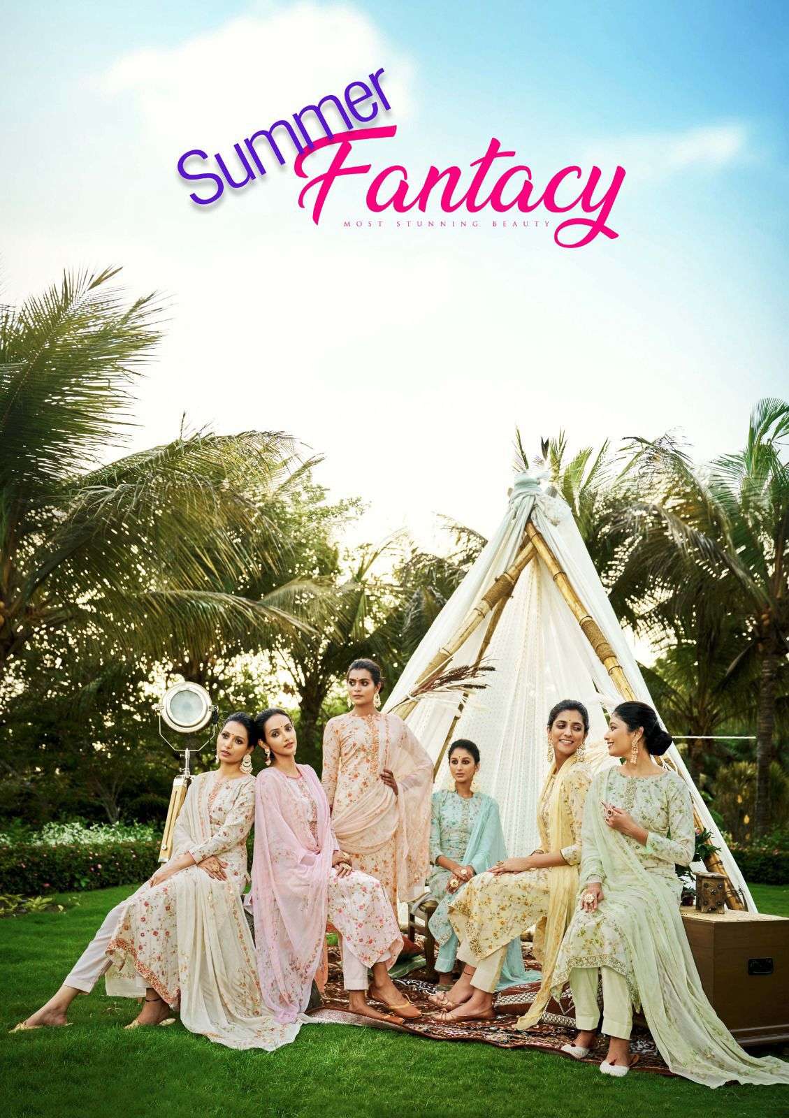 Sargam Summer Fantacy Fancy Cotton Dress Catalog Exporters