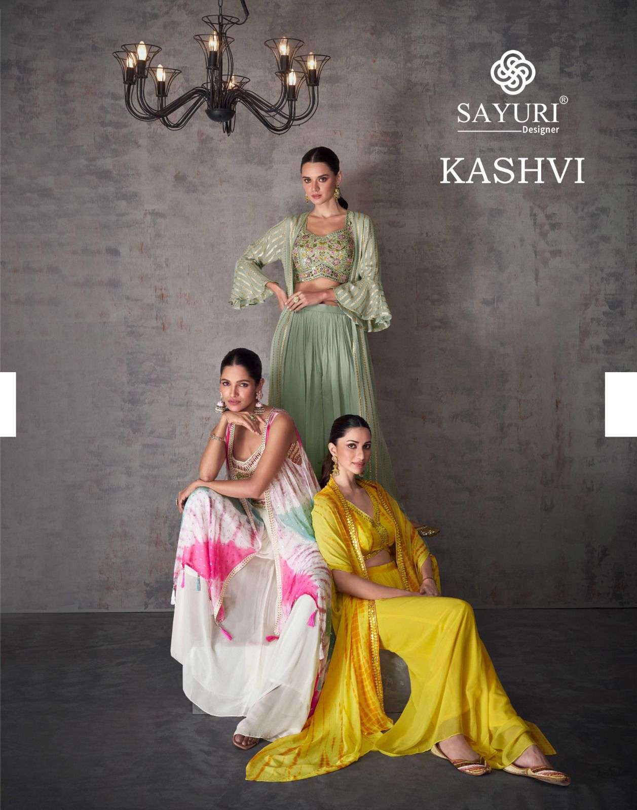 Sayuri Kashvi Designer Indo Western party Wear Dress patterns