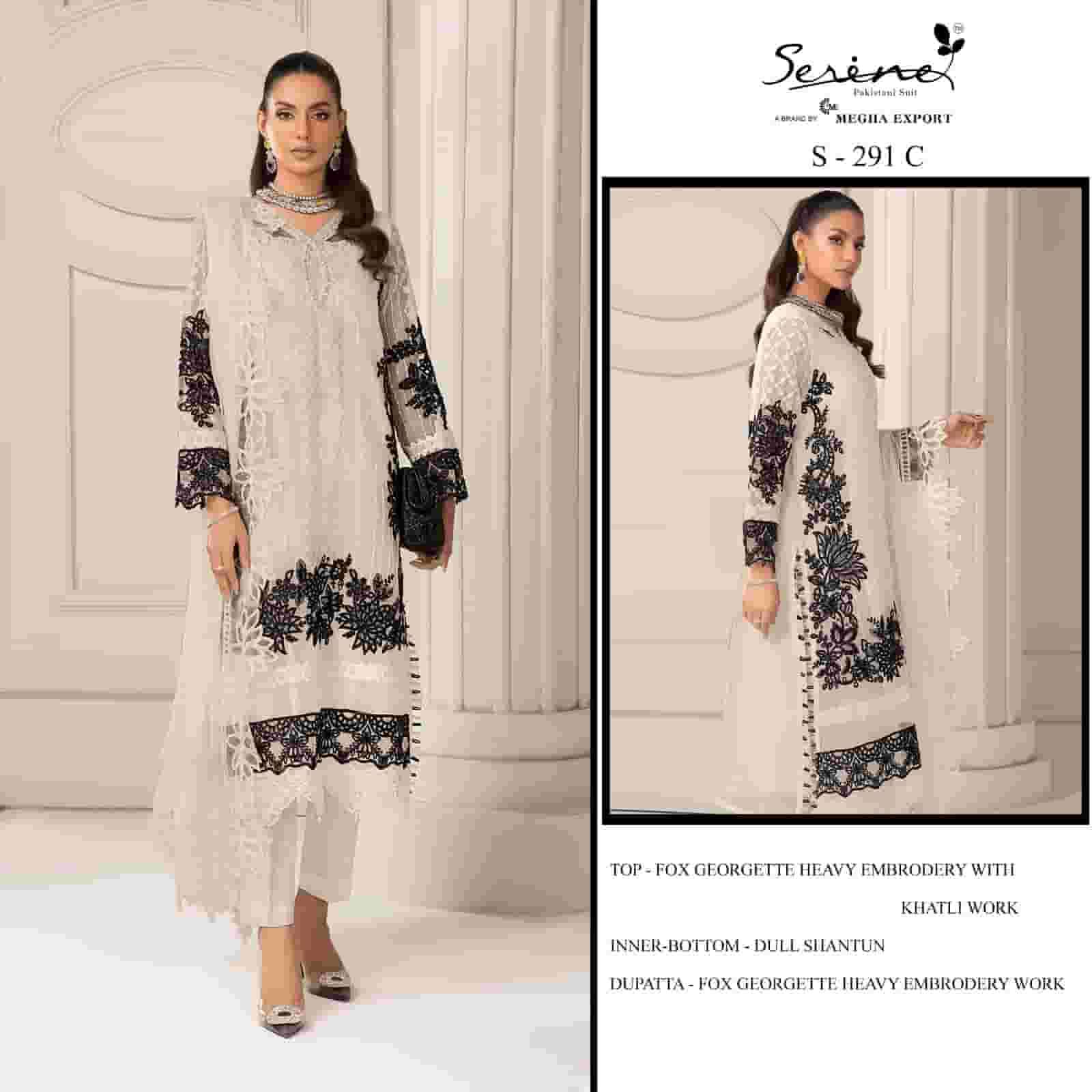 Serine S 291 C Heavy Embroidered Designer Salwar Kameez Online Dealers