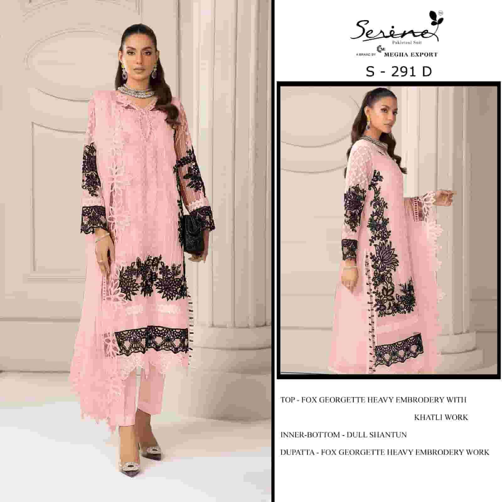 Serine S 291 D exclusive Latest Fancy Designer Embroidered Dress Collection