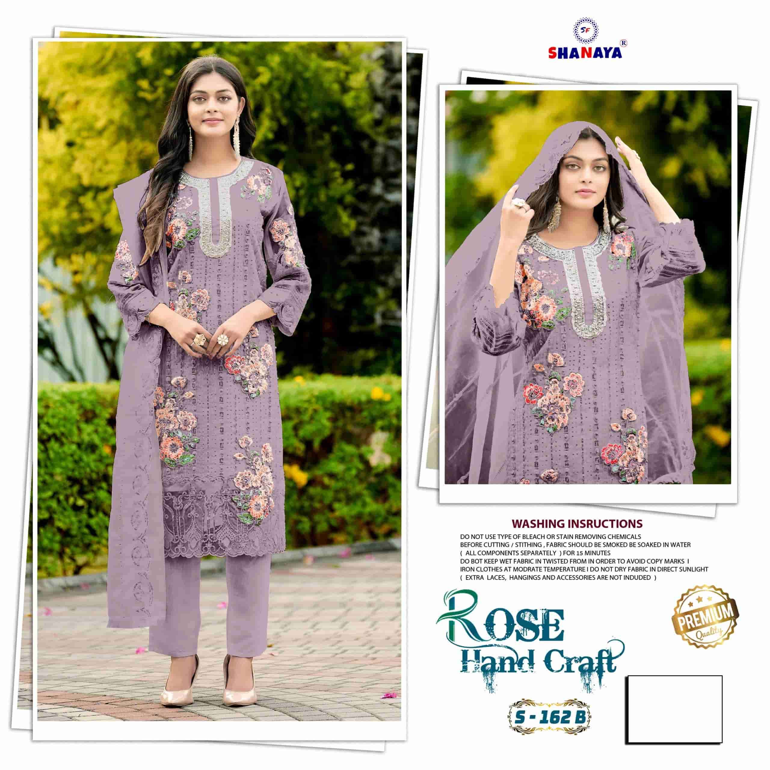 Shanaya S 162 B Latest Pakistani Designer Festive Wear Dress Suppliers