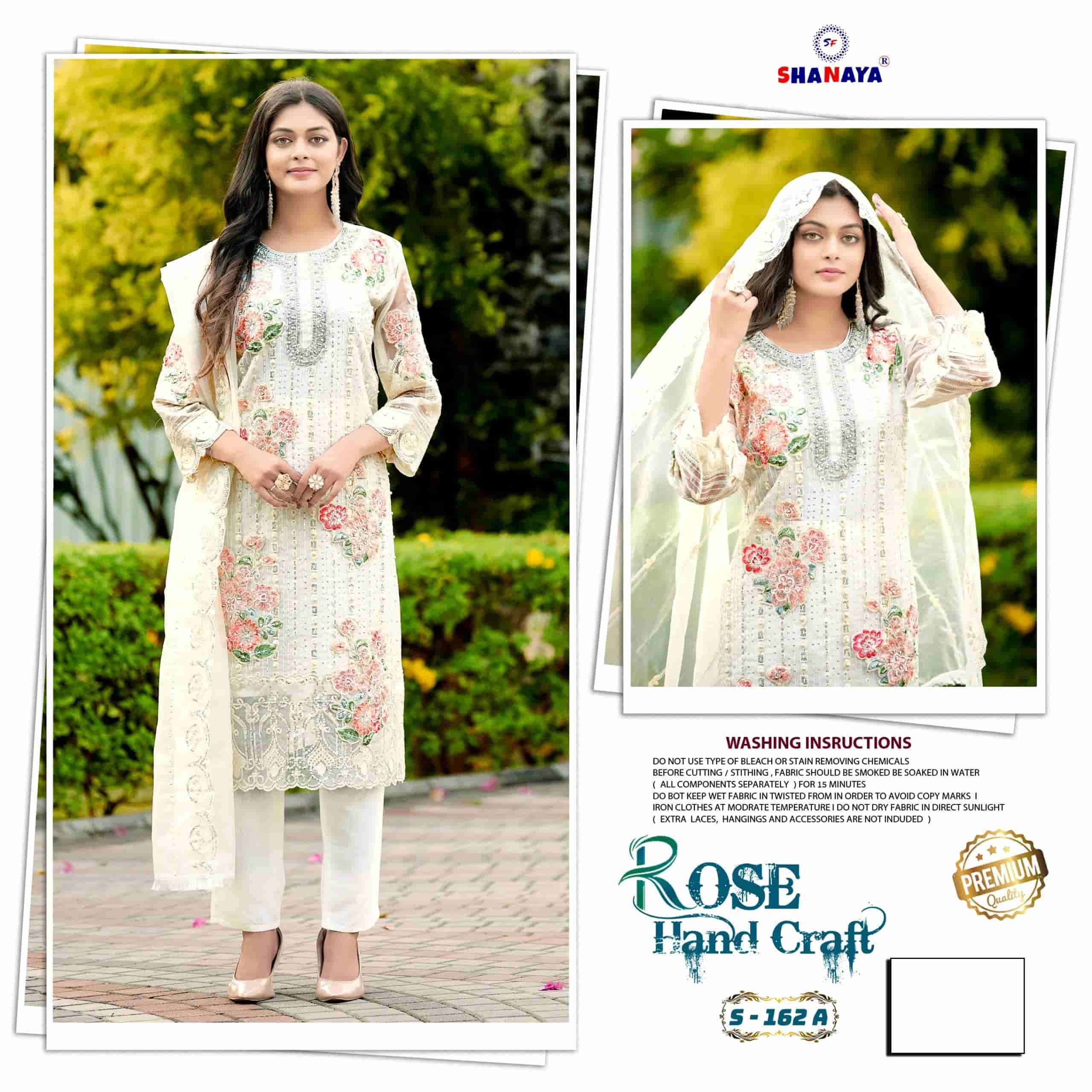 Shanaya S 162 Colors Fancy Designer Style Pakistani Unstitch Dress Dealers