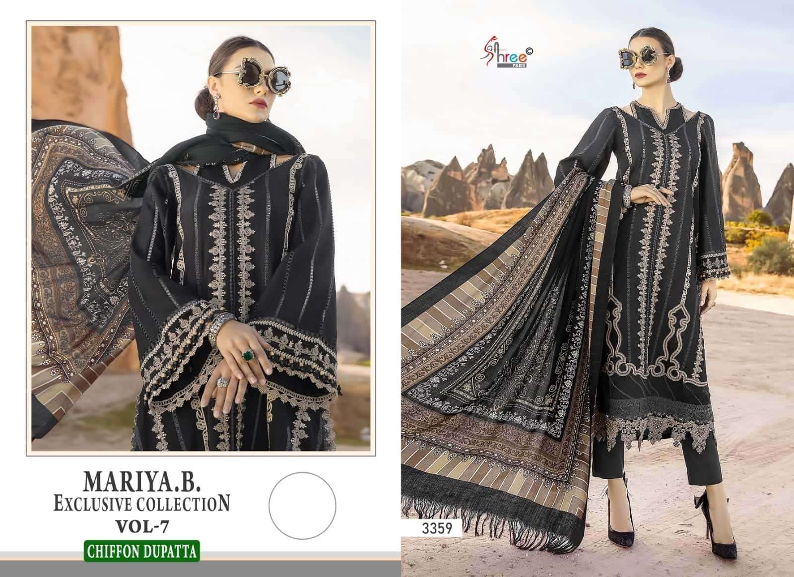 Shree Fabs 3359 Latest Fancy Designer Style Pakistani Cotton Suit Buy Online