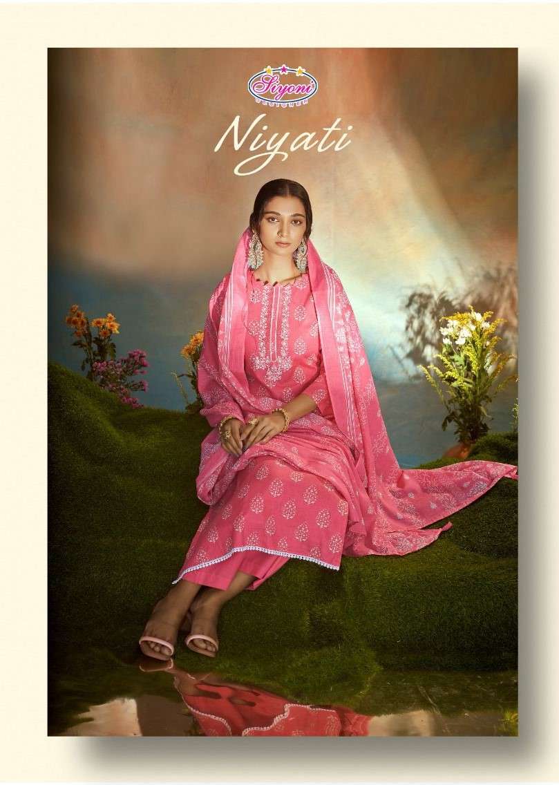 Siyoni Niyati Ladies Wear Fancy Cotton Dress New Collection