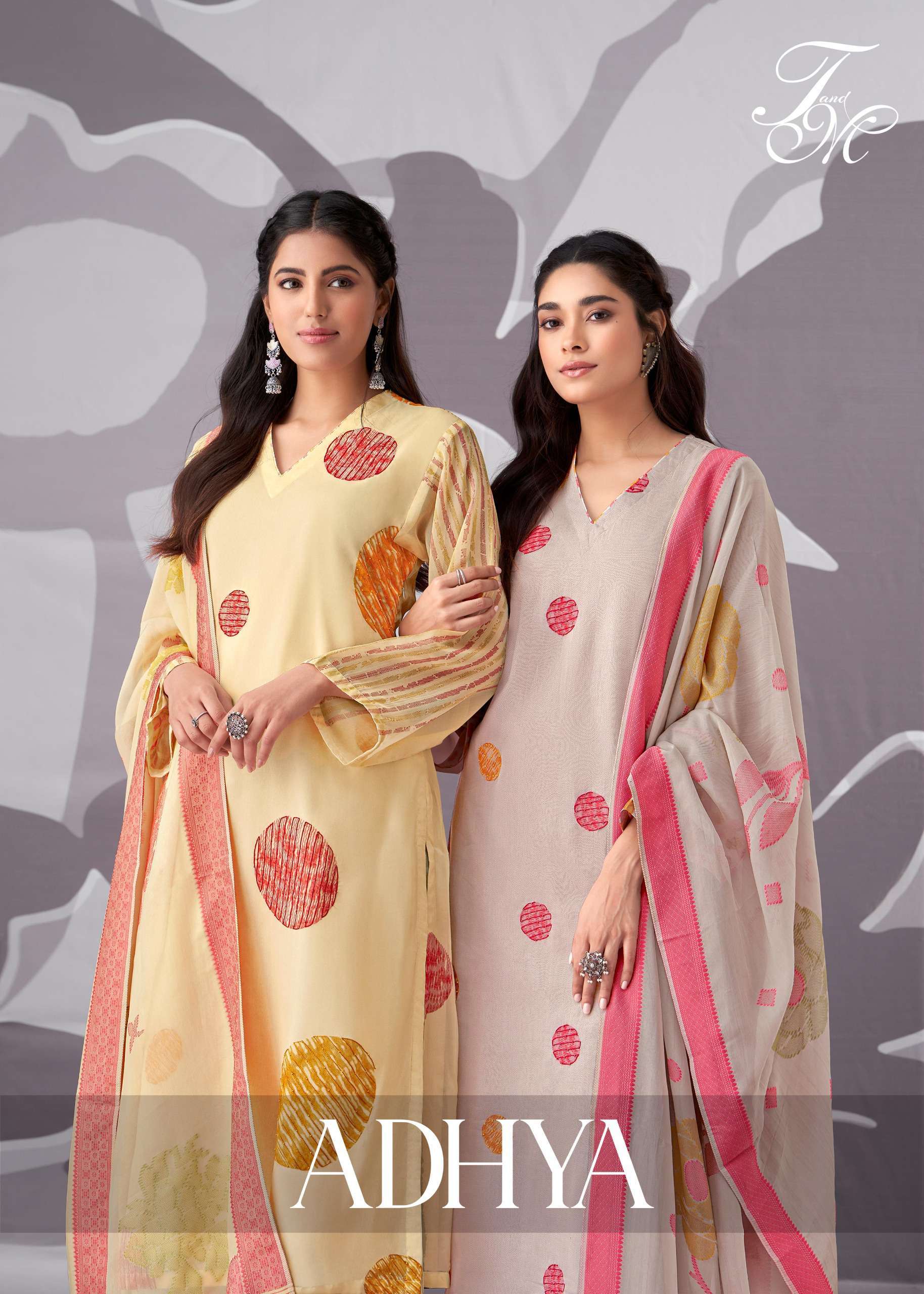 T And M Designer Adhya Exclusive Organza Silk Ladies Suit Festival Collection