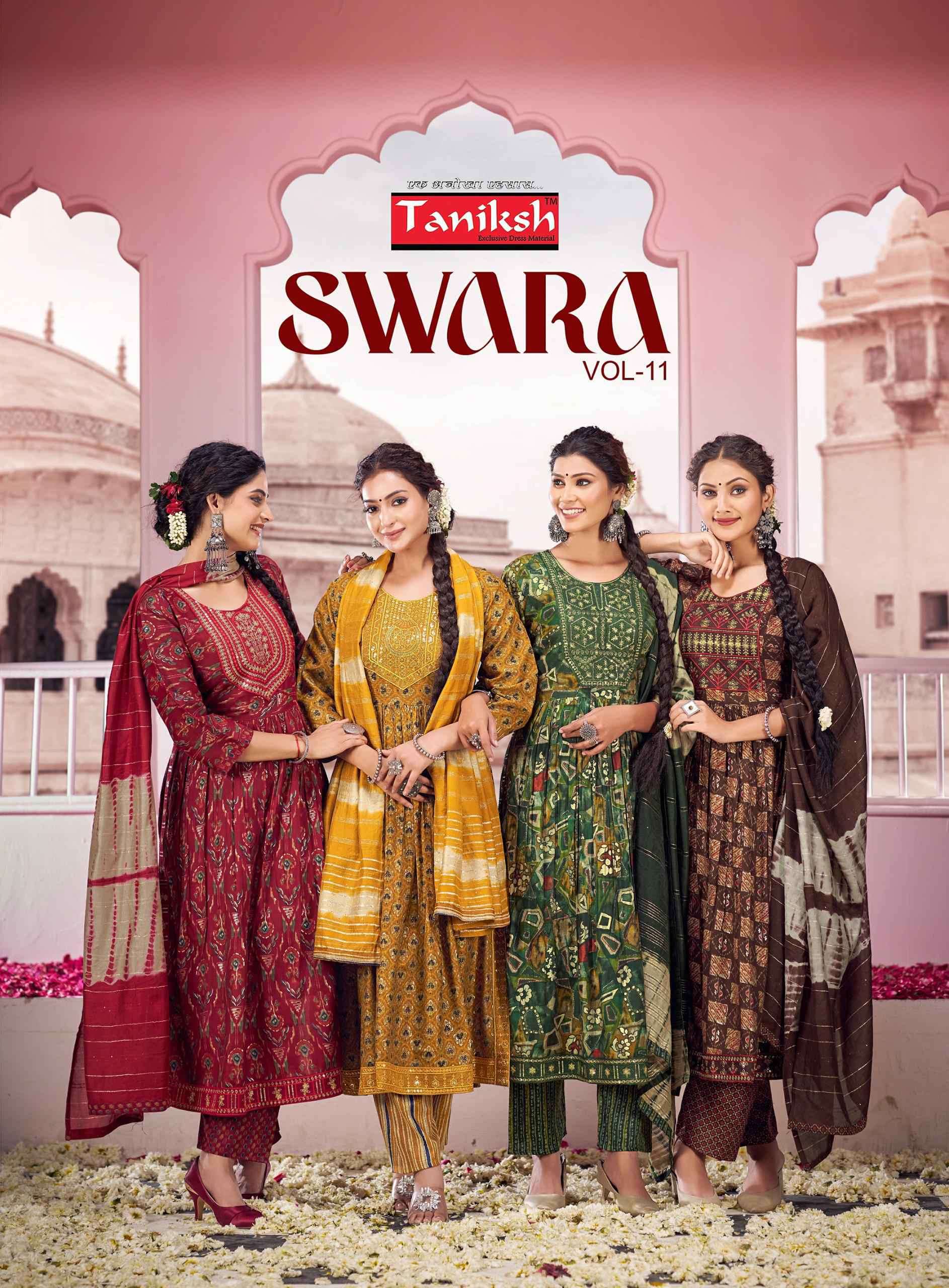 Taniksh Swara Vol 11 Readymade Nayra Style Dress New Designs