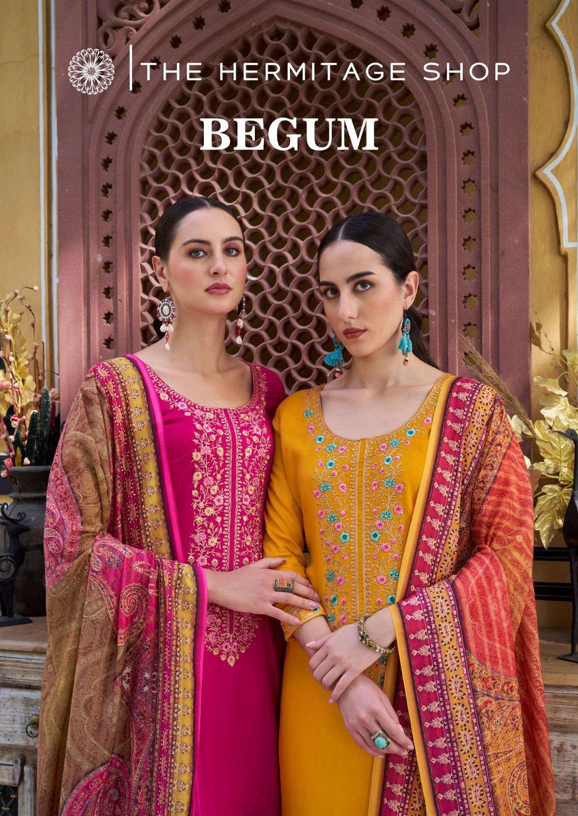 The Harmitage Begum Vol 2 Fancy Rayon Salwar Kameez Catalog Suppliers