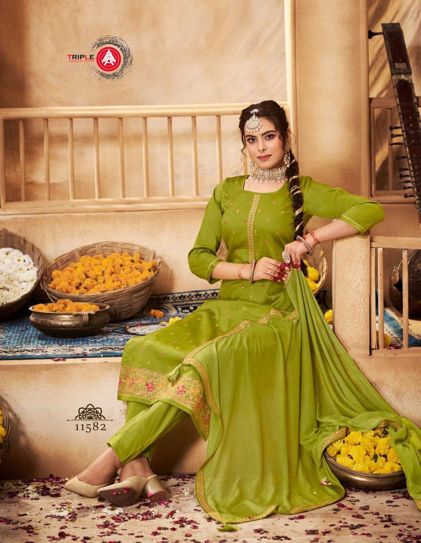 Triple AAA Laymi New Designs Cotton Suit Festive Collection