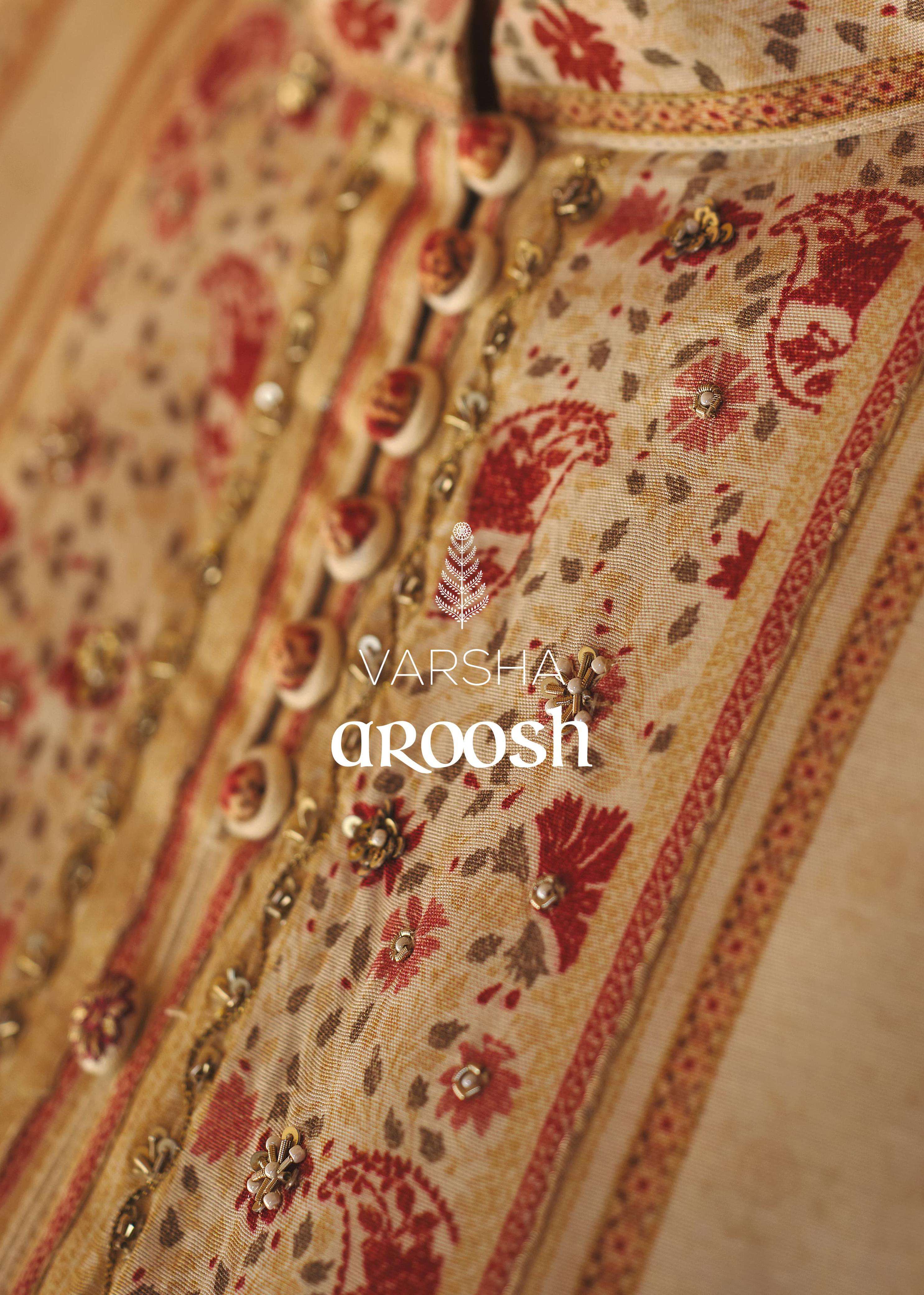 Varsha Aroosh Designer Muslin Salwar Suit catalog Wholesaler