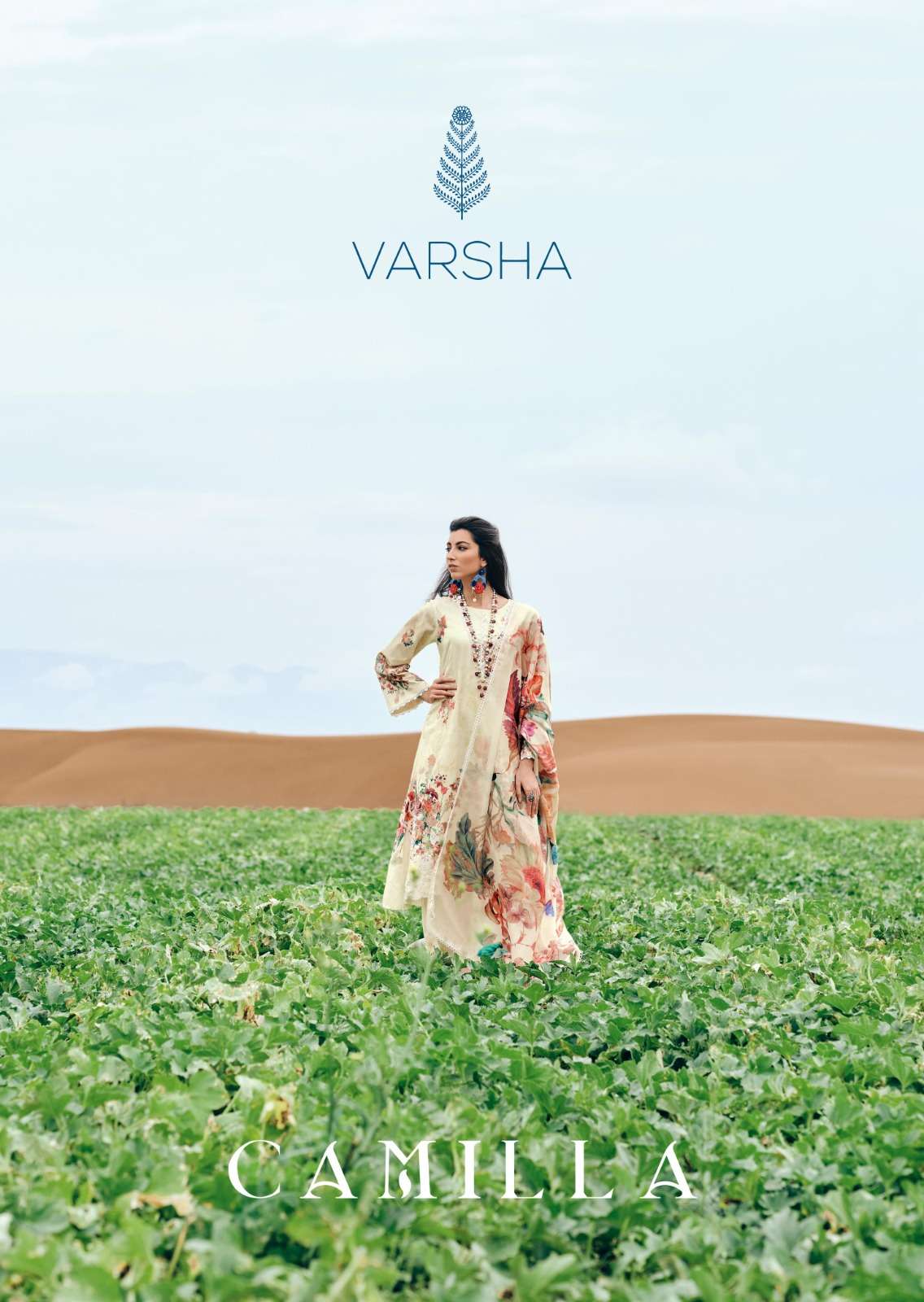Varsha Camilla Latest Style Cotton Salwar Kameez Catalog Suppliers