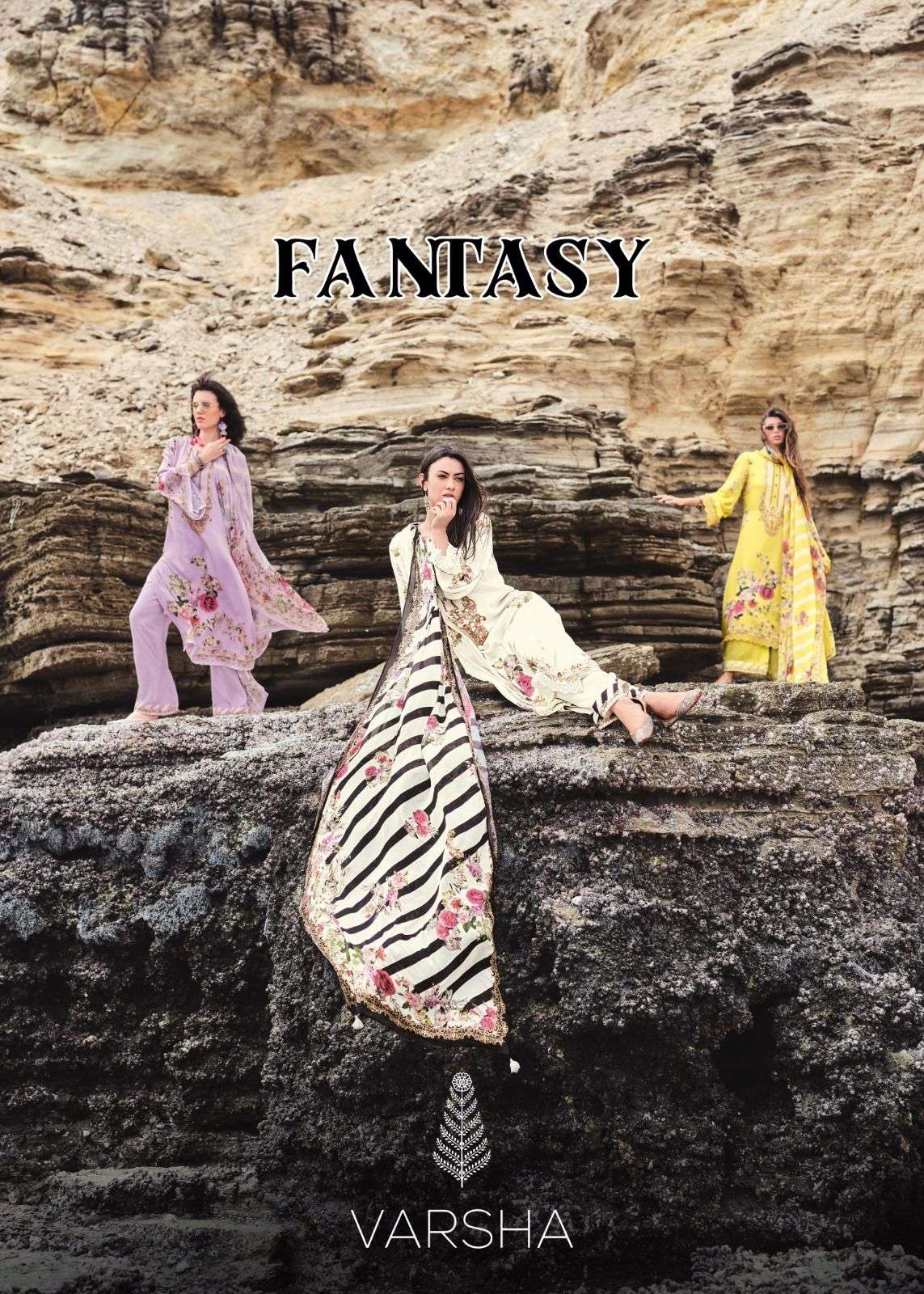 Varsha Fashion Fantasy Digital Prints Fancy Ladies Suit Exporters