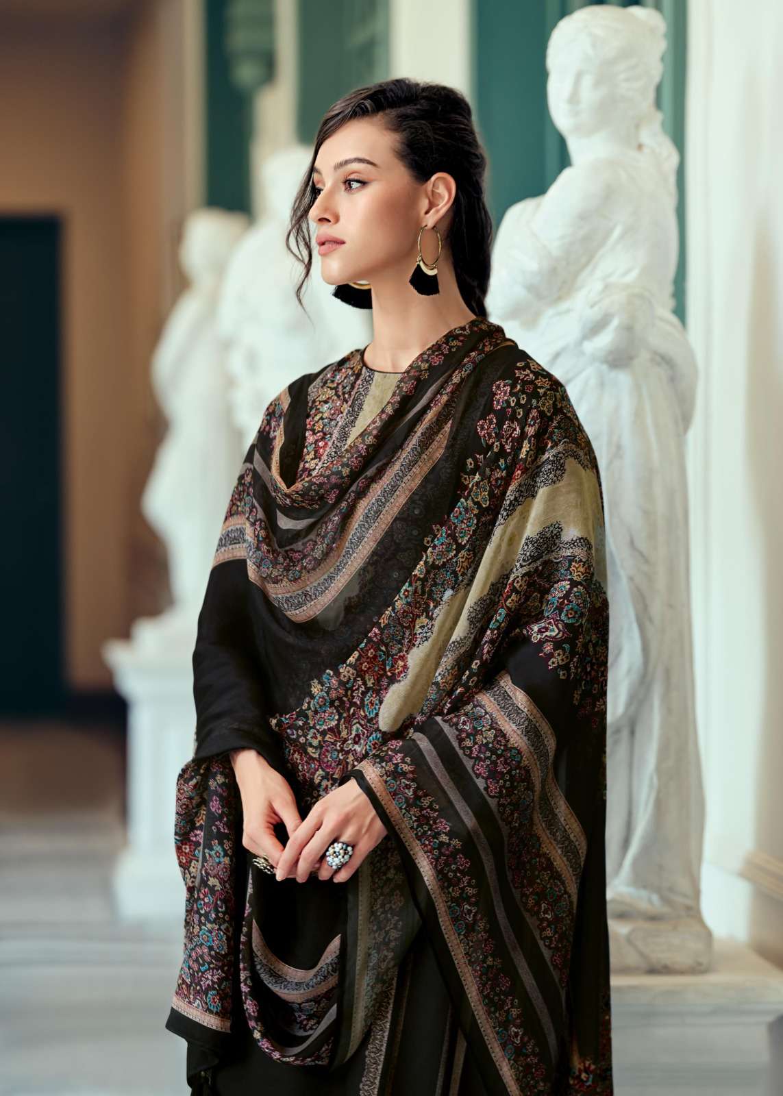 Varsha Shasha Fancy Modal Satin Exclusive Ladies Suit Catalog Wholesales