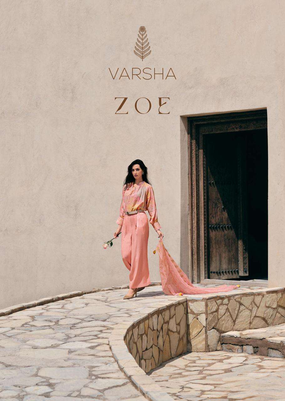Varsha Zoe Latest Catalog Exclusive Cotton Suit Exporters