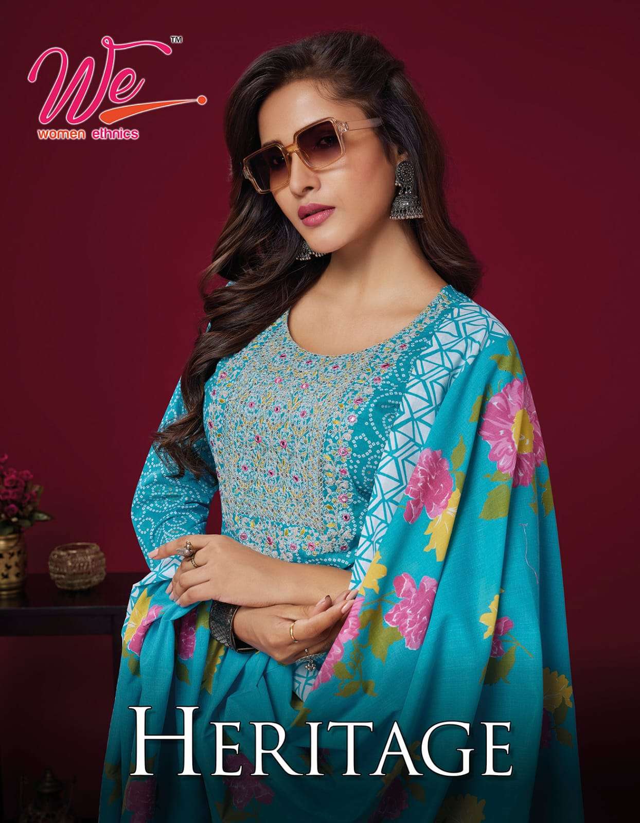 We Heritage Readymade Cotton 3 Piece Pair Catalog Suppliers