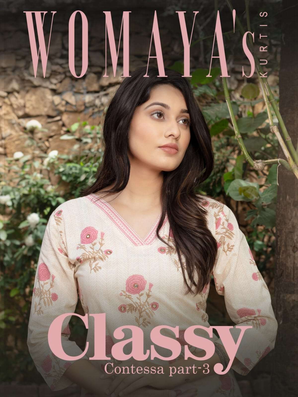 Womayas Classy Contessa Part 3 Cotton Kurti Pant Dupatta Summer Collection