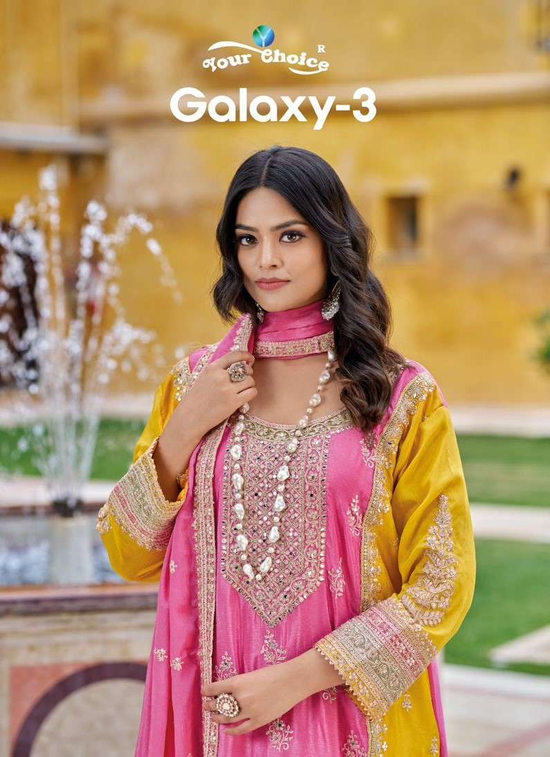 Your Choice Galaxy Vol 3 Latest Designer Indian Dress Partywear Collection
