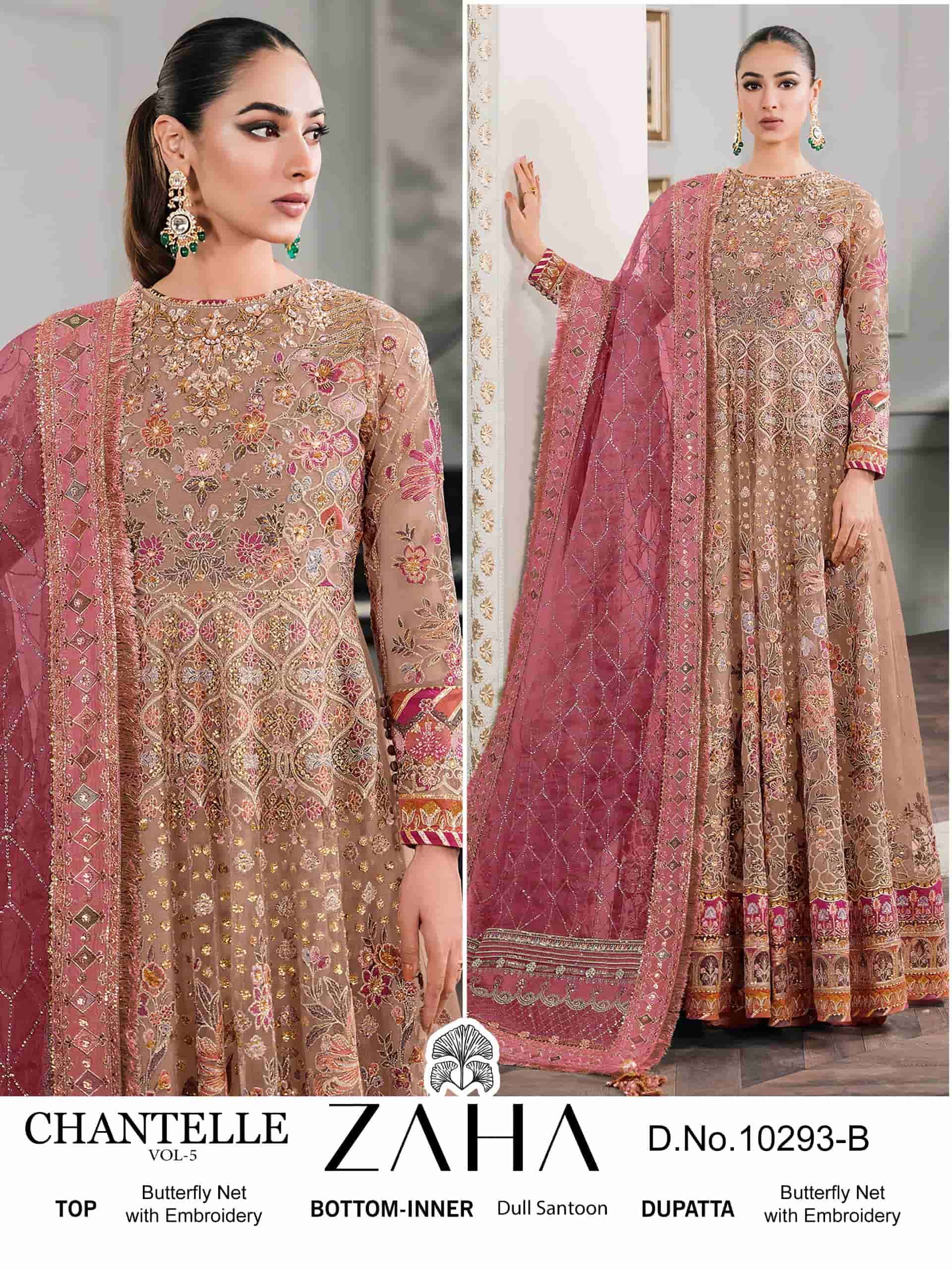 Zaha 10293 B Latest New Party Wear Style Exclusive Designer Dress Buy Online