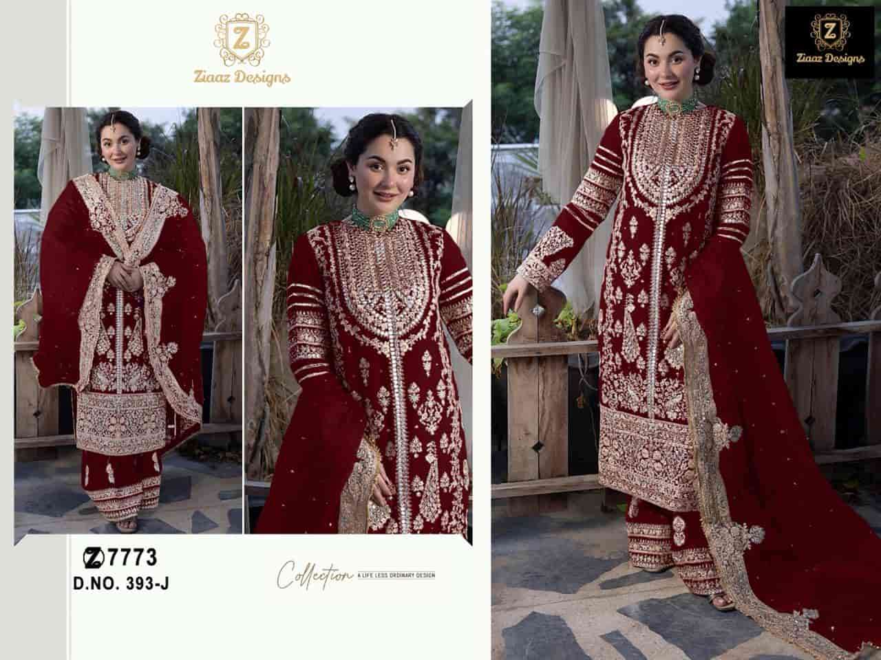 Ziaaz Designs 393 J Festive Wear Style Latest Heavy Designer Dress Online Dealers