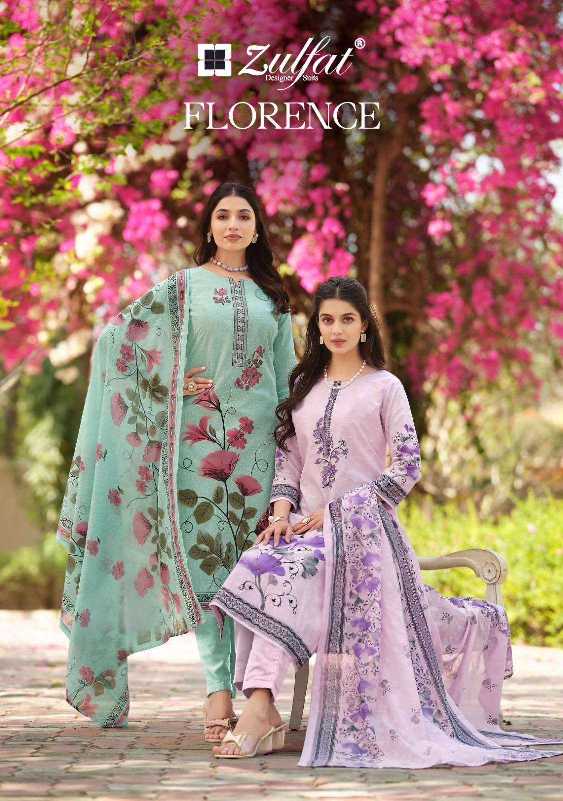 Zulfat Florence Pure Cotton Salwar Suit Catalog Wholesales Buy Online