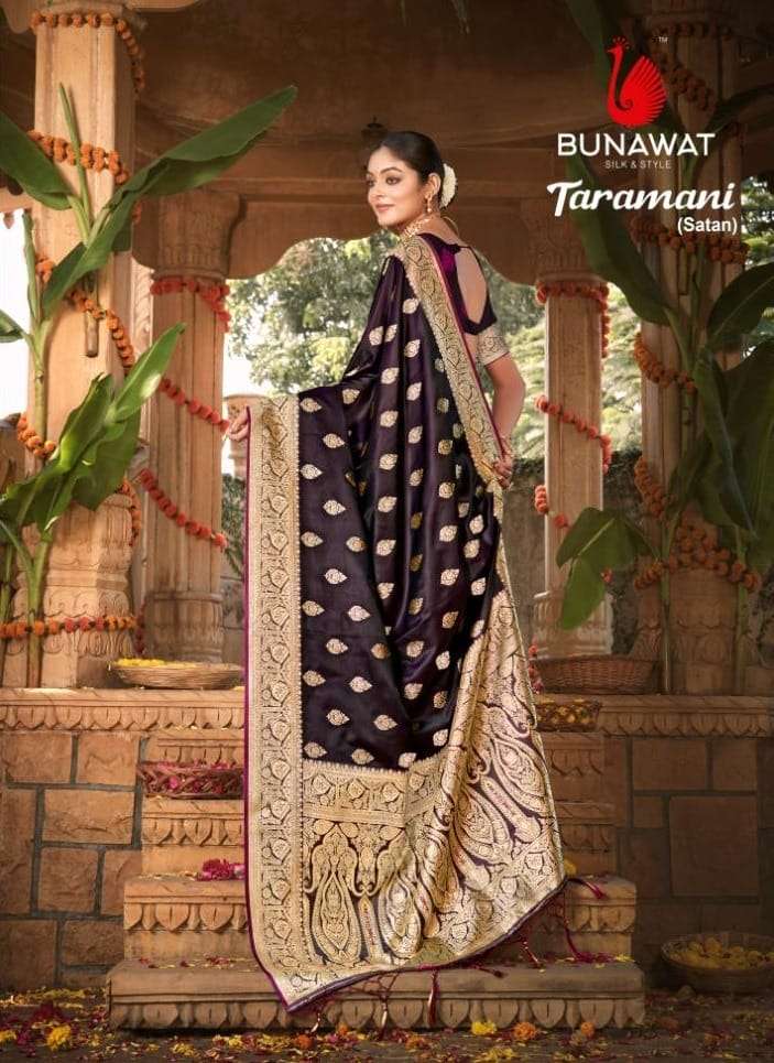 Bunawat Taramani Festive Wear Style Designer Silk Saree Catalog Online Dealers