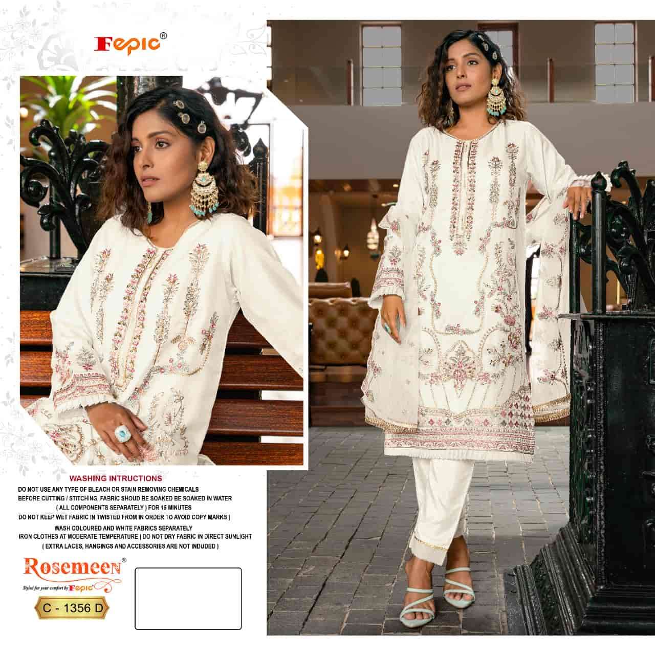 Fepic C 1356 Colors Festive Wear Style Latest Designer Salwar Suit Wholesalers