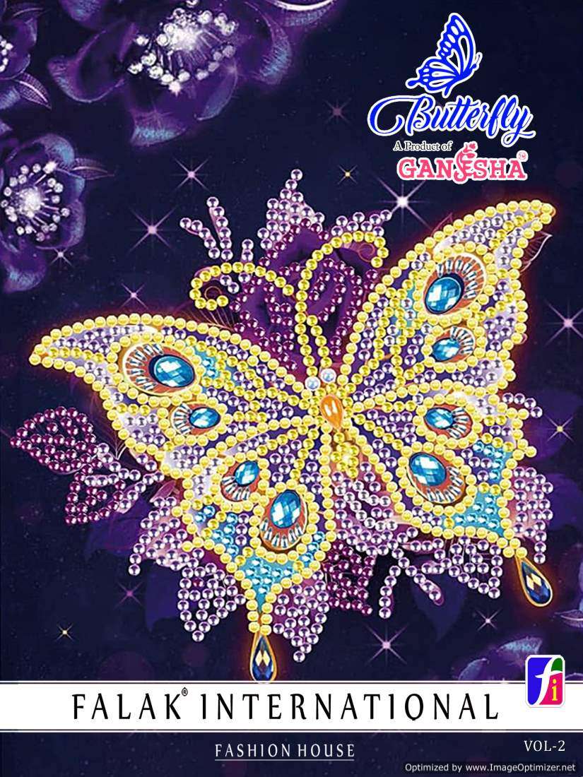 Ganesha Butterfly Vol 2 Summer Collection Printed Saree Catalog Exporters