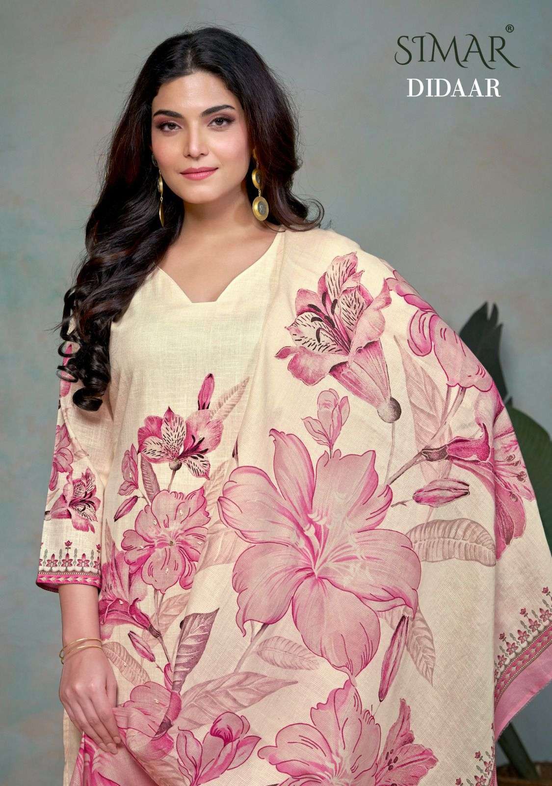 Glossy Simar Didaar Digital Printed Fancy Cotton Dress Catalog Suppliers