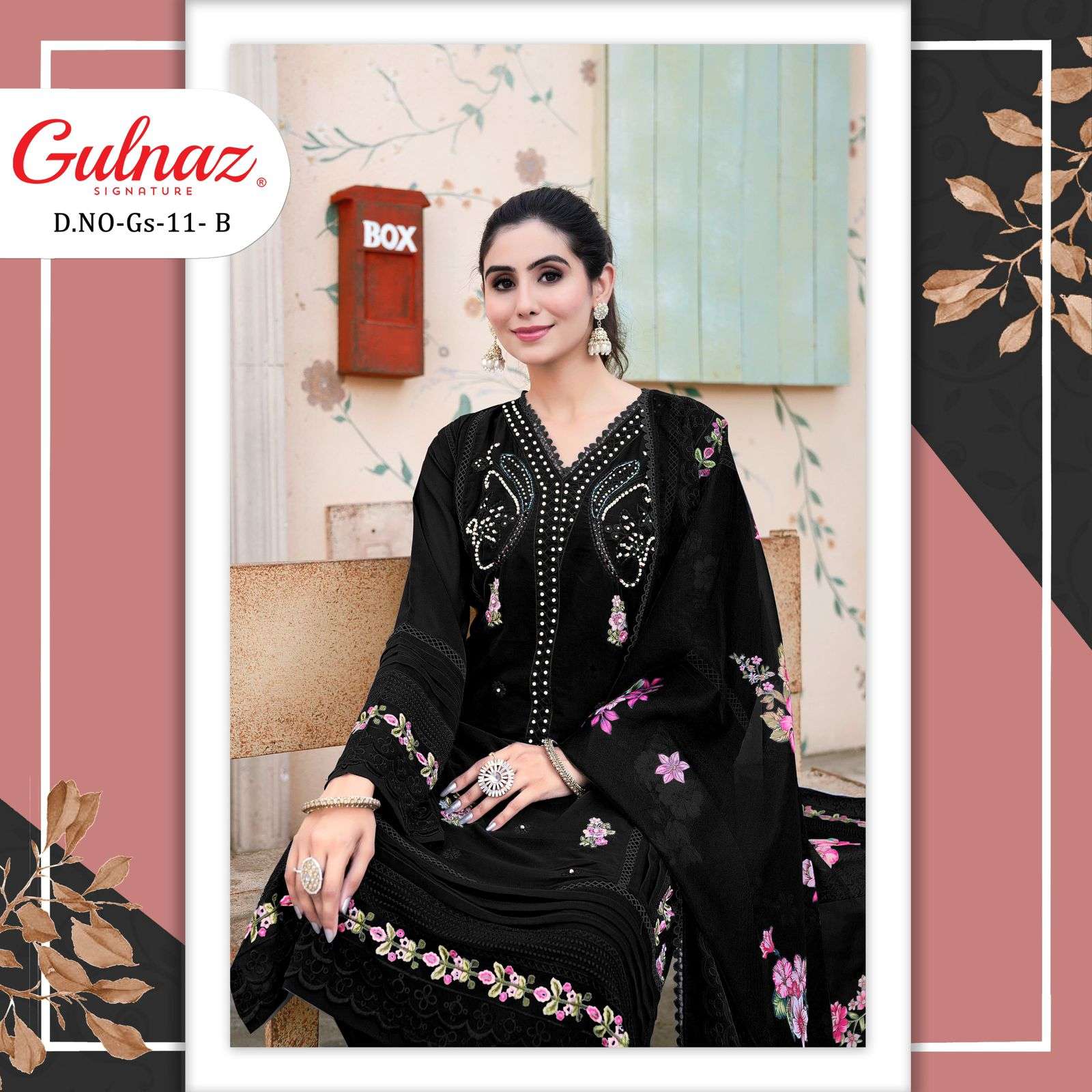 Gulnaz Gs11 Wedding Wear Pakistani Readymade Suits Catalog Dealers