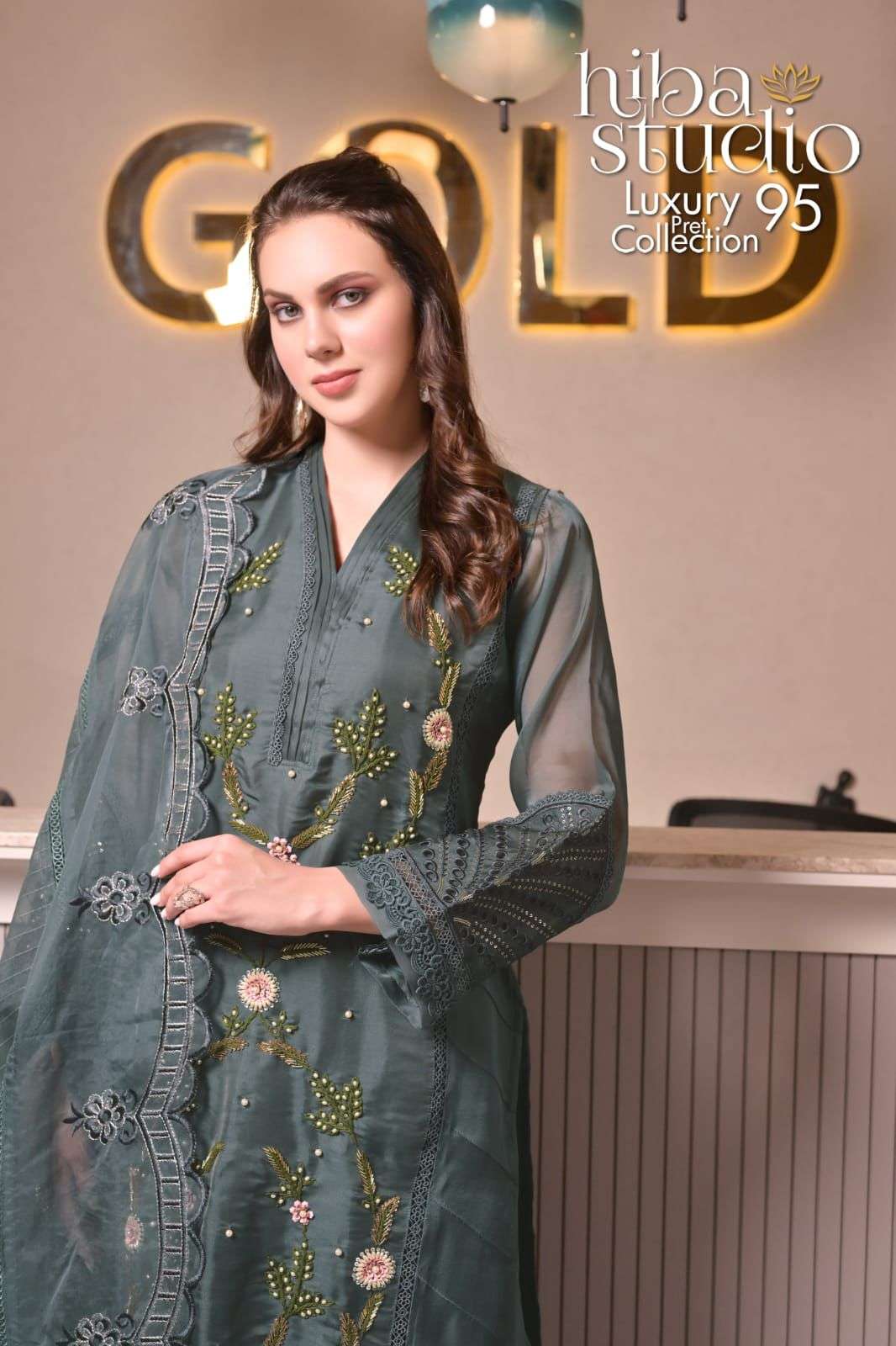 Hiba Studio LPC Vol 95 Fancy Pakistani Readymade Suit Catalog Dealer