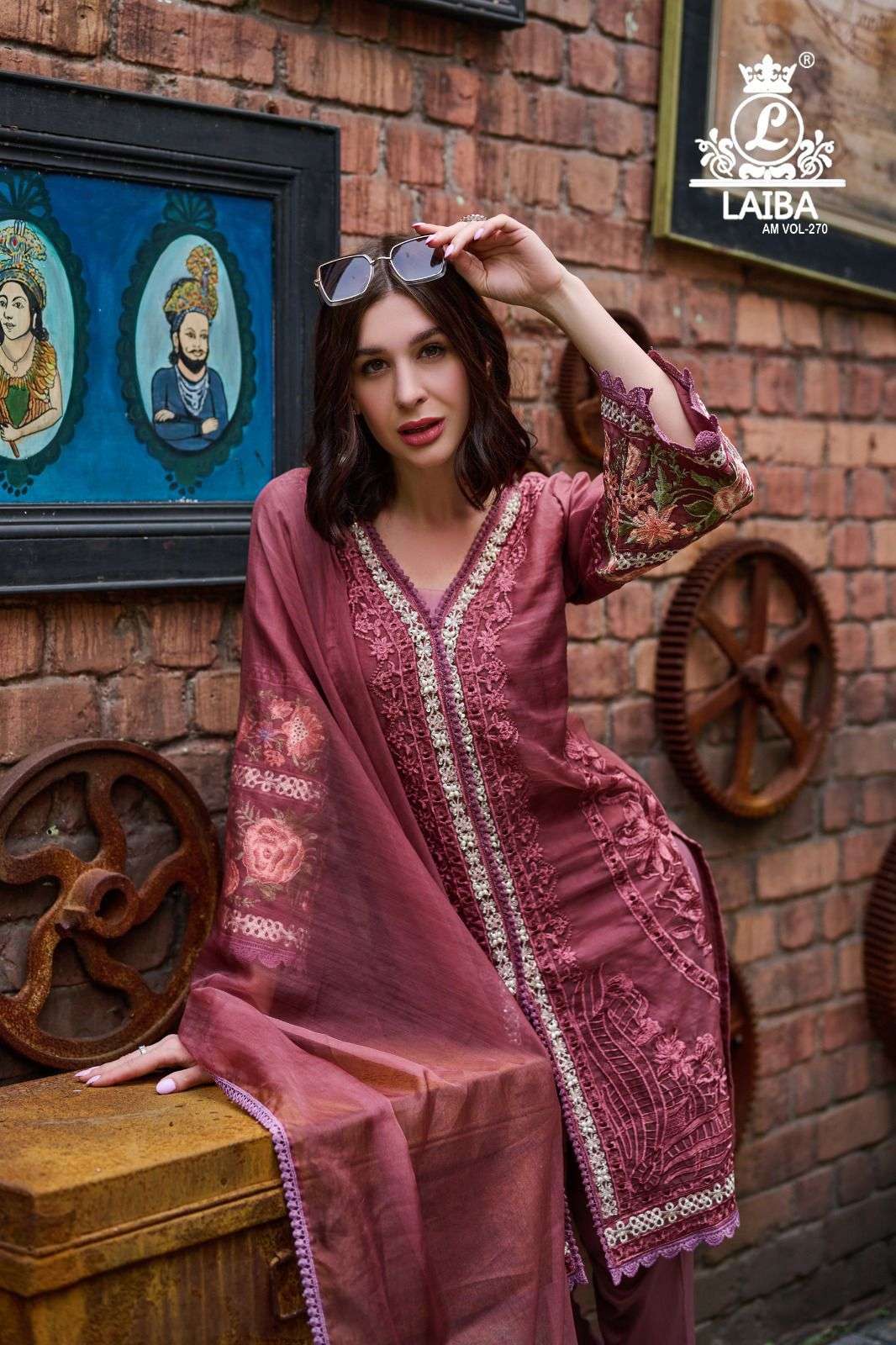 Laiba AM Vol 270 Fancy Readymade pakistani Dress Collection