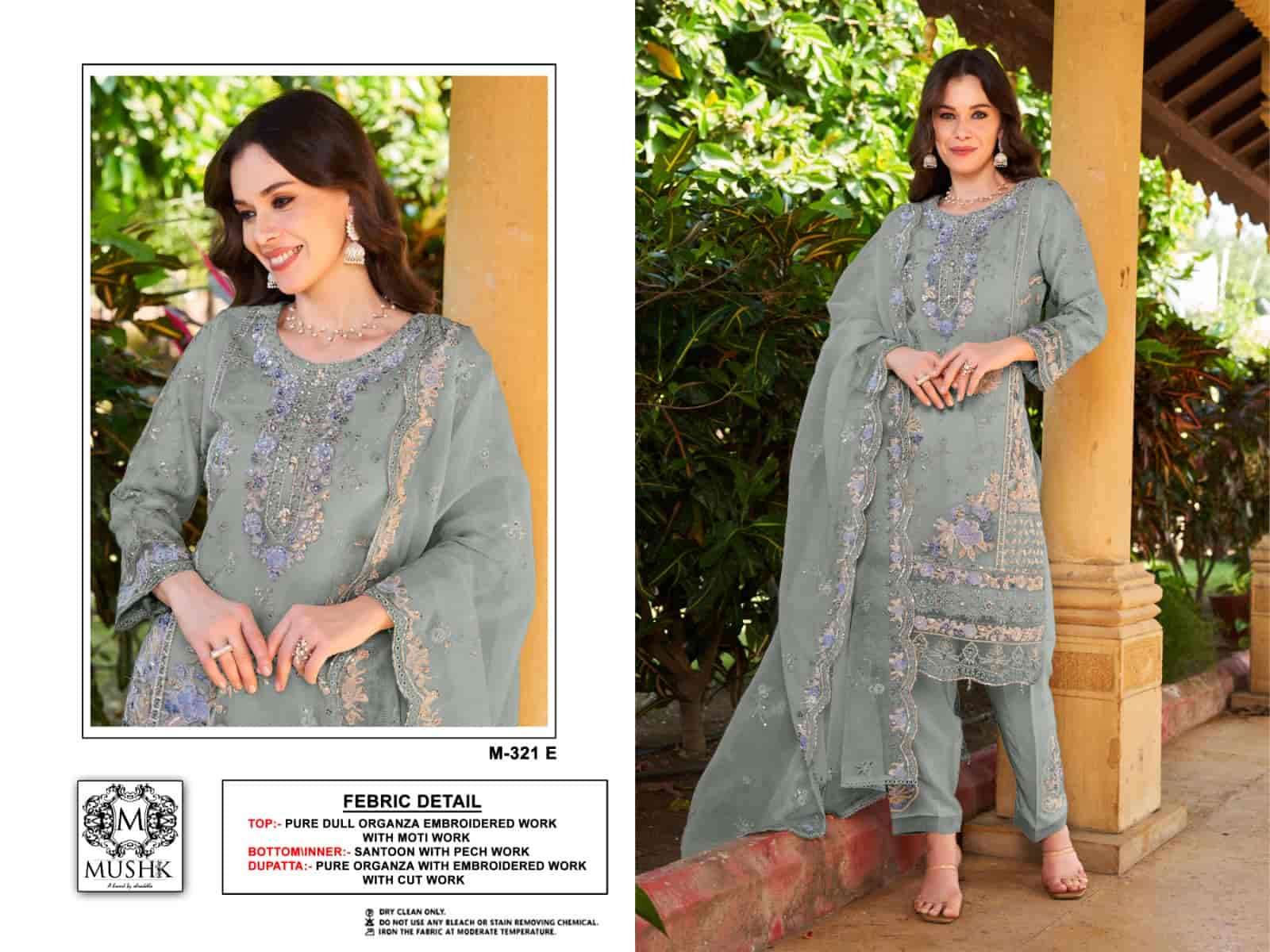 Mushq M 321 Colors Latest Designer Style Pakistani Salwar Suit Wholesalers