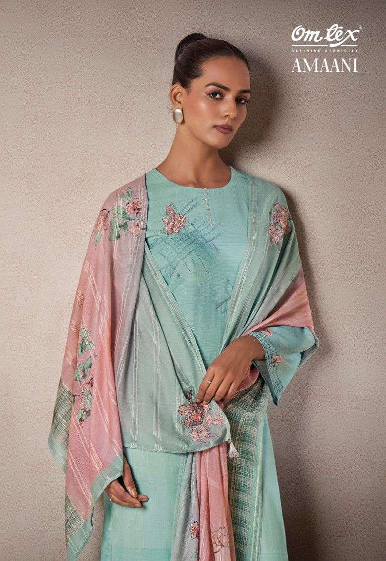 Omtex Amaani Fancy Modal Silk Ladies Dress Suppliers Buy Online