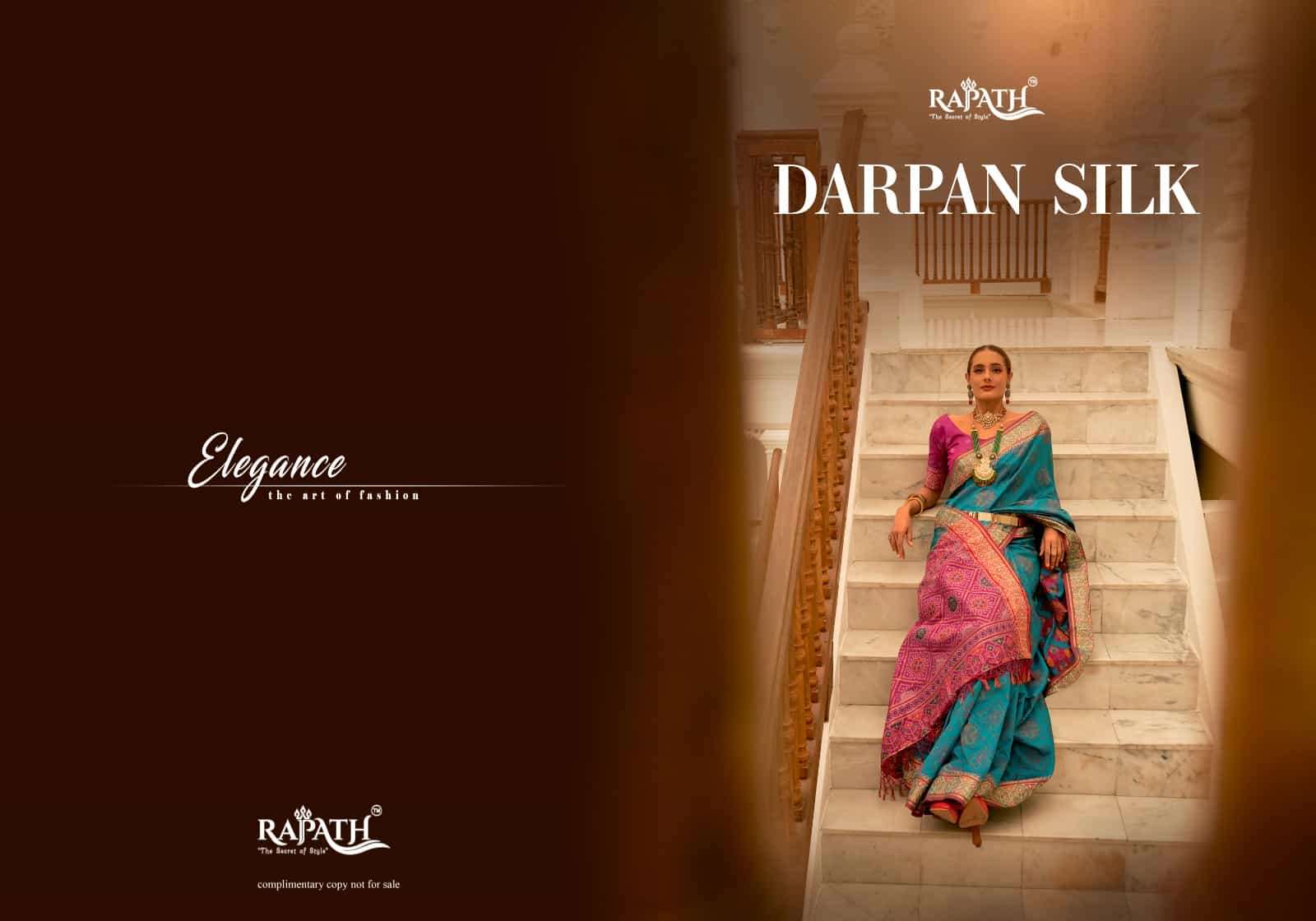 Rajpath Darpan Silk 410001 To 410006 Traditional Wear Style Latest Banarasi Silk Saree