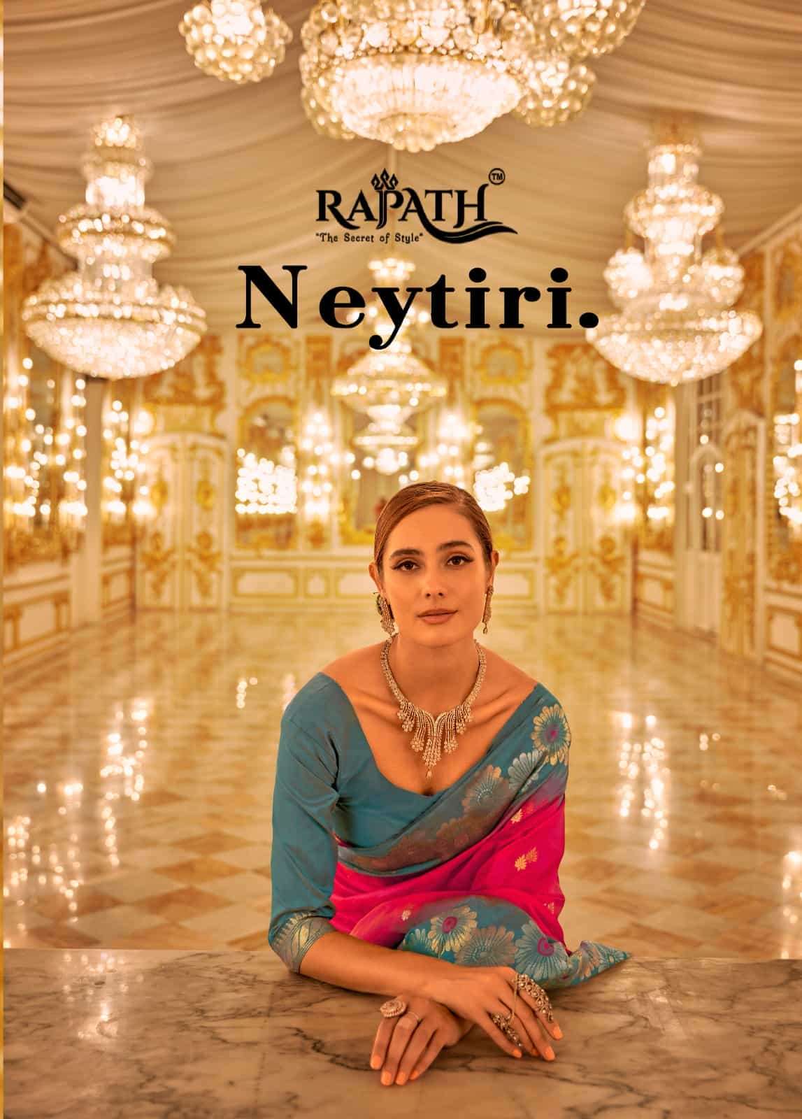 Rajpath Neytiri 440001 To 440006 Festive Wear Style Exclusive Designer Saree Collection