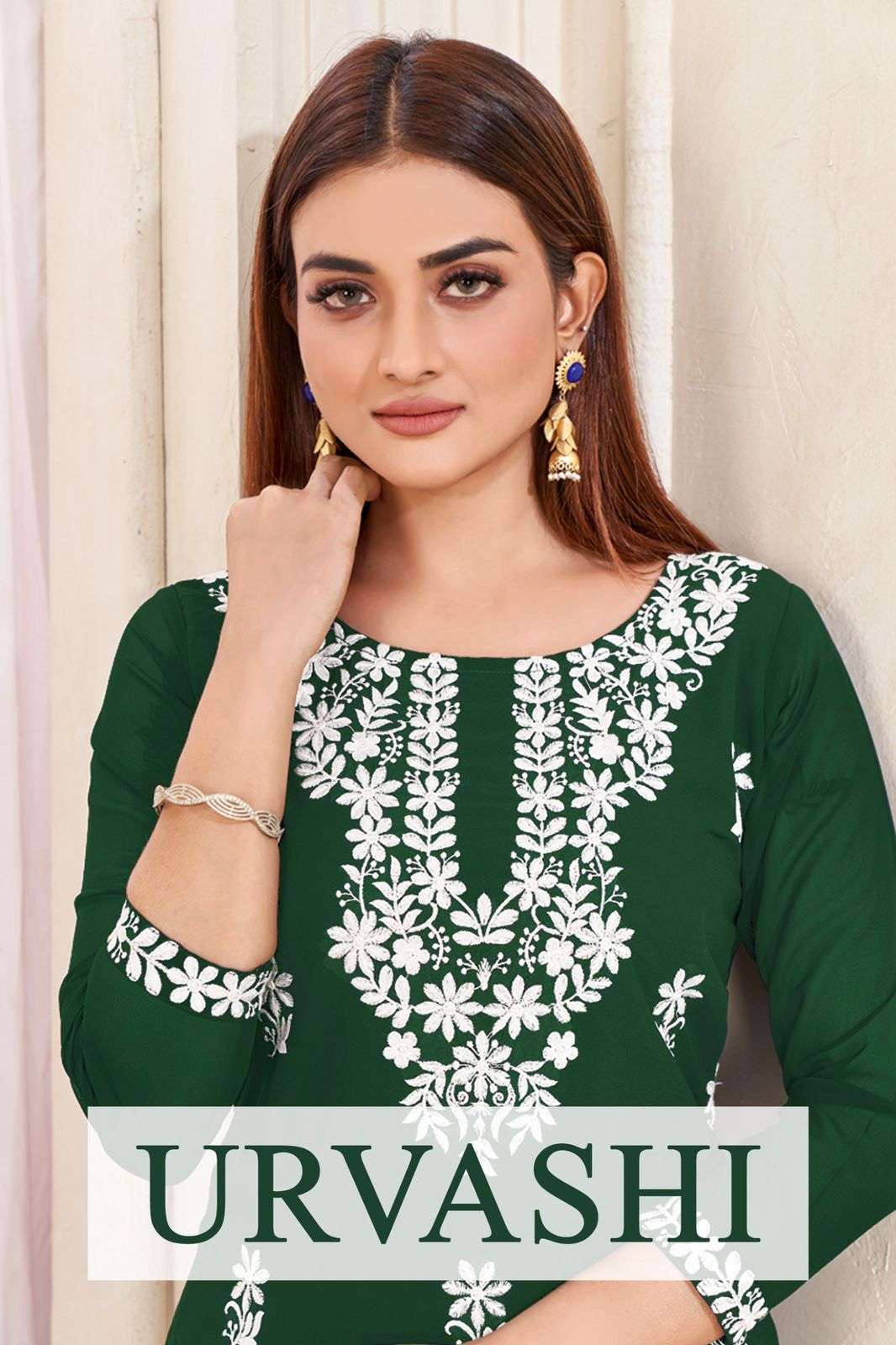Sangeet Urvashi Ladies Wear Rayon Kurti Catalog Exporters