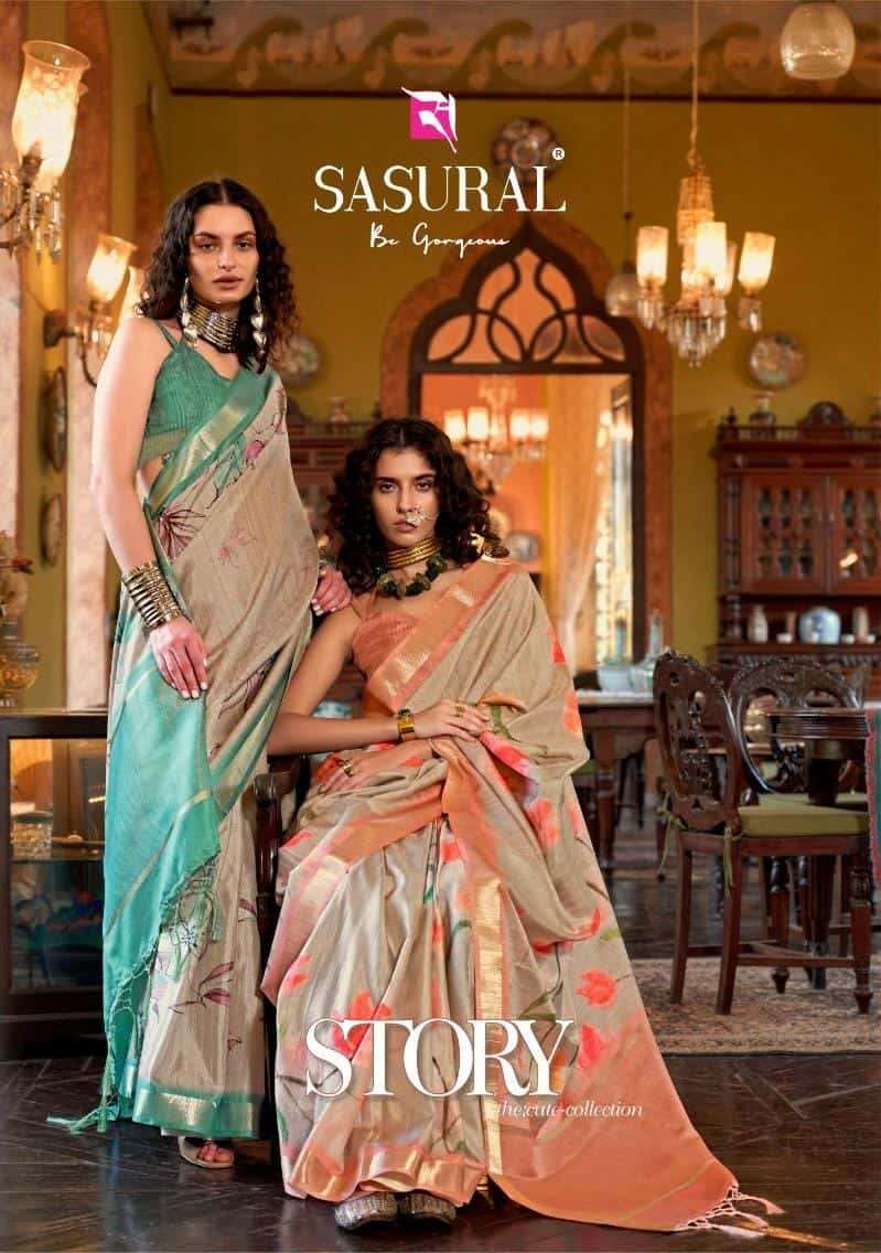 Sasural Story 101 To 110 Latest Fancy Designer Banarasi Saree Wholesalers