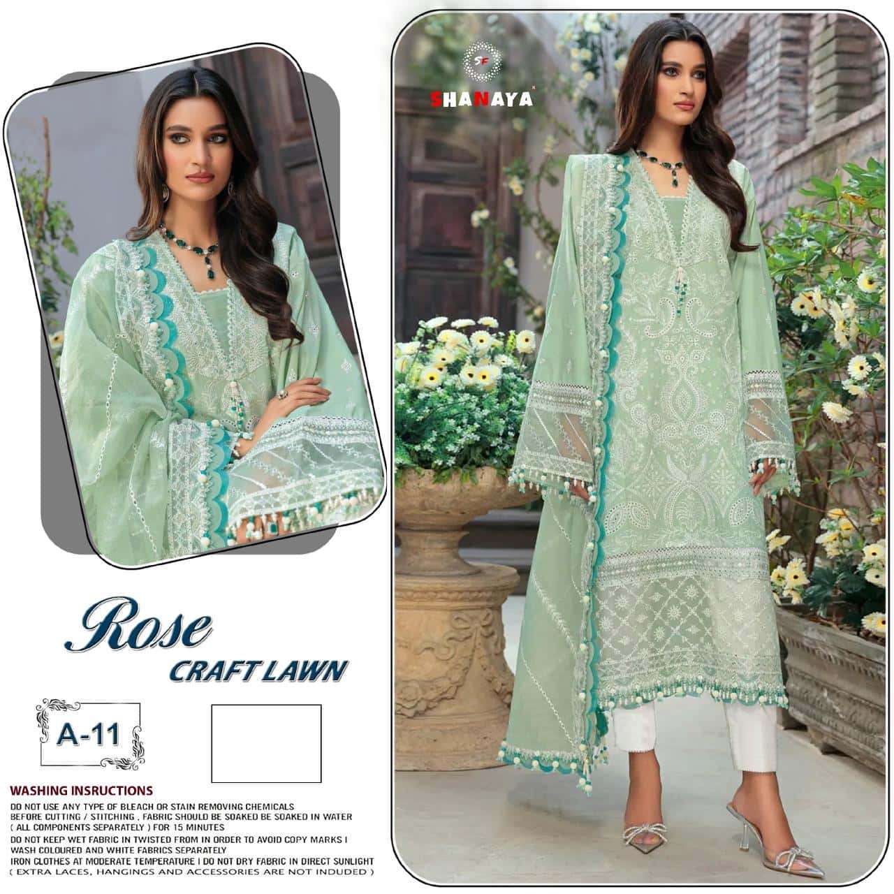 Shanya A 11 Festive Wear Style Latest Embroidered Salwar Kameez Collection
