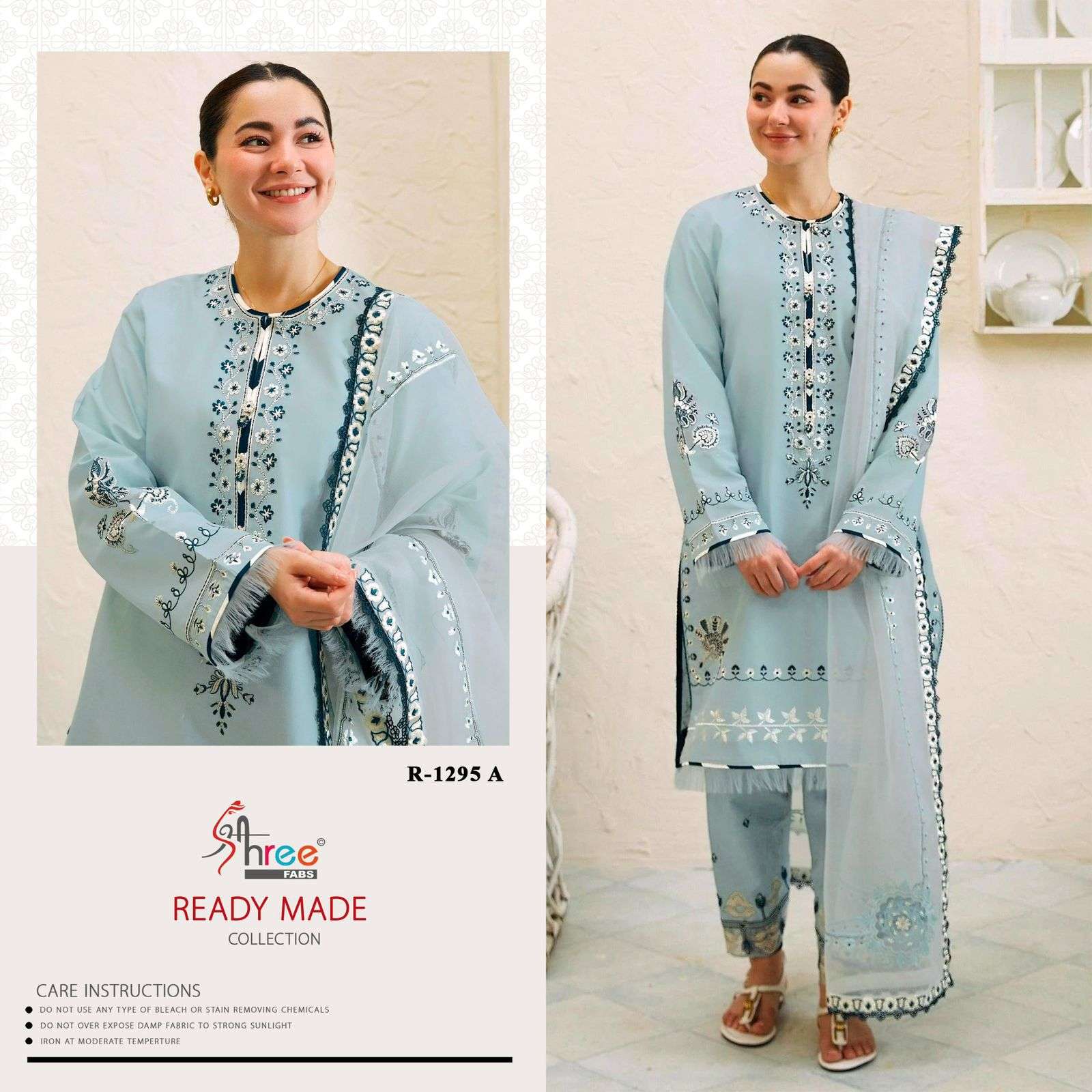 Shree Fabs R 1295 Colors Readymade Cotton Pakistani 3 Piece Set New Designs