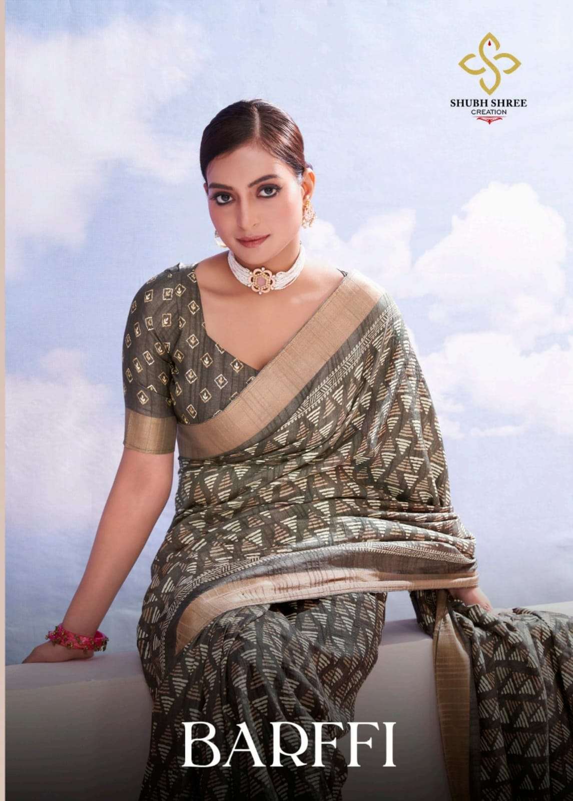 Shubh Shree Barfi 1001 To 1006 Fancy Designs Silk Saree Catalog Collection
