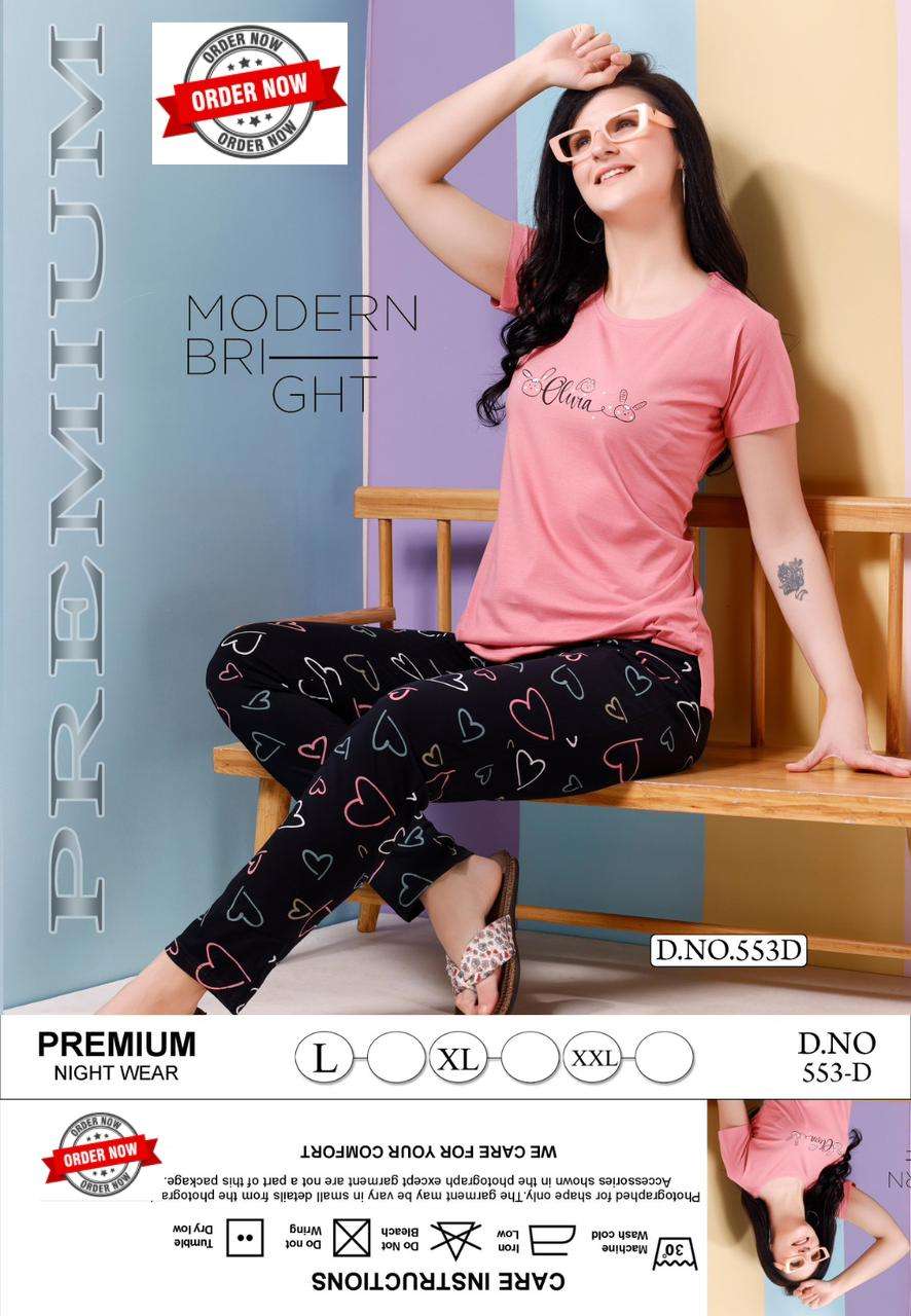 Summer Special Vol 553 Premium Night Wear Ladies Collection