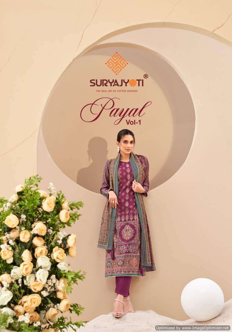 Suryajyoti Payal Vol 1 Buy New Modal Print Ladies Dress Catalog New Collection