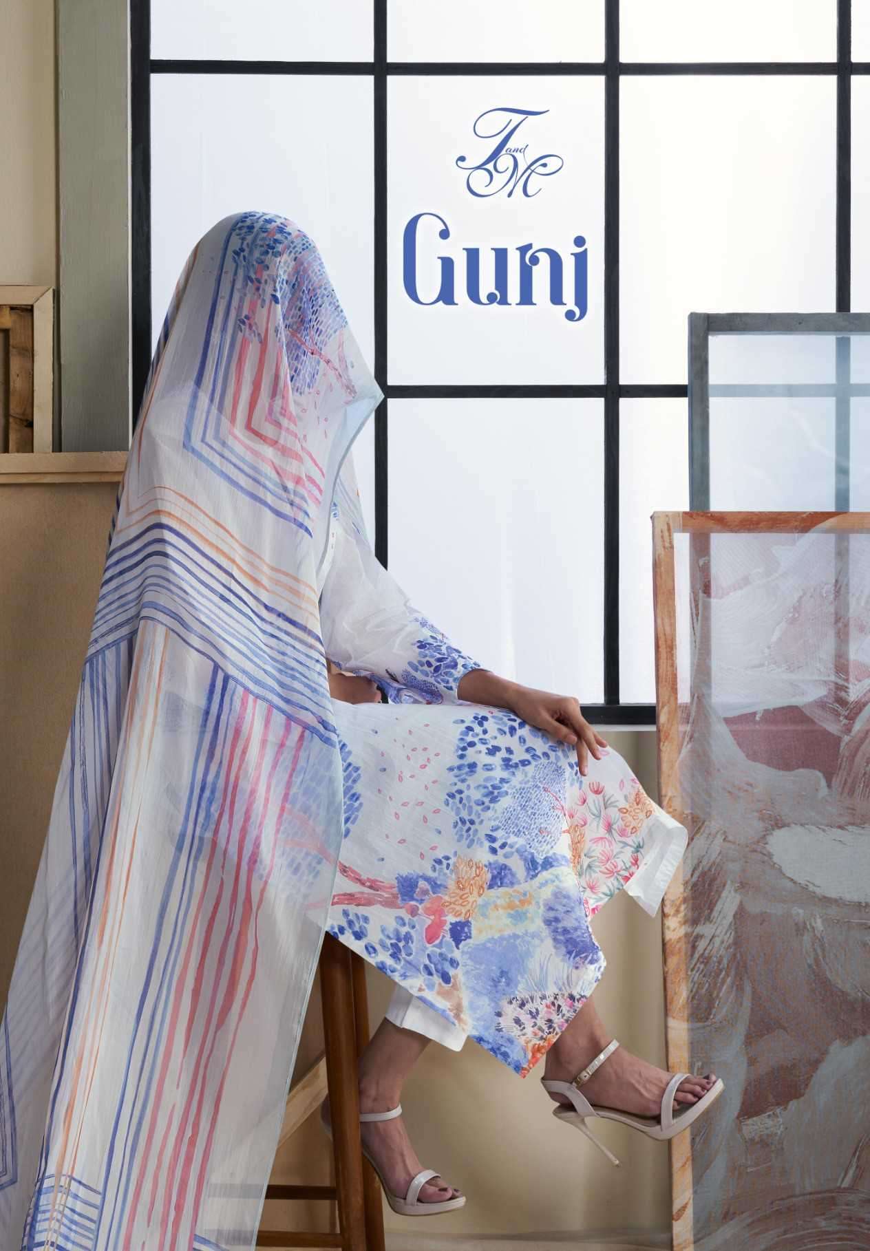 T And M Designer Gunj Pure Cotton Exclusive Suit Catalog Dealers